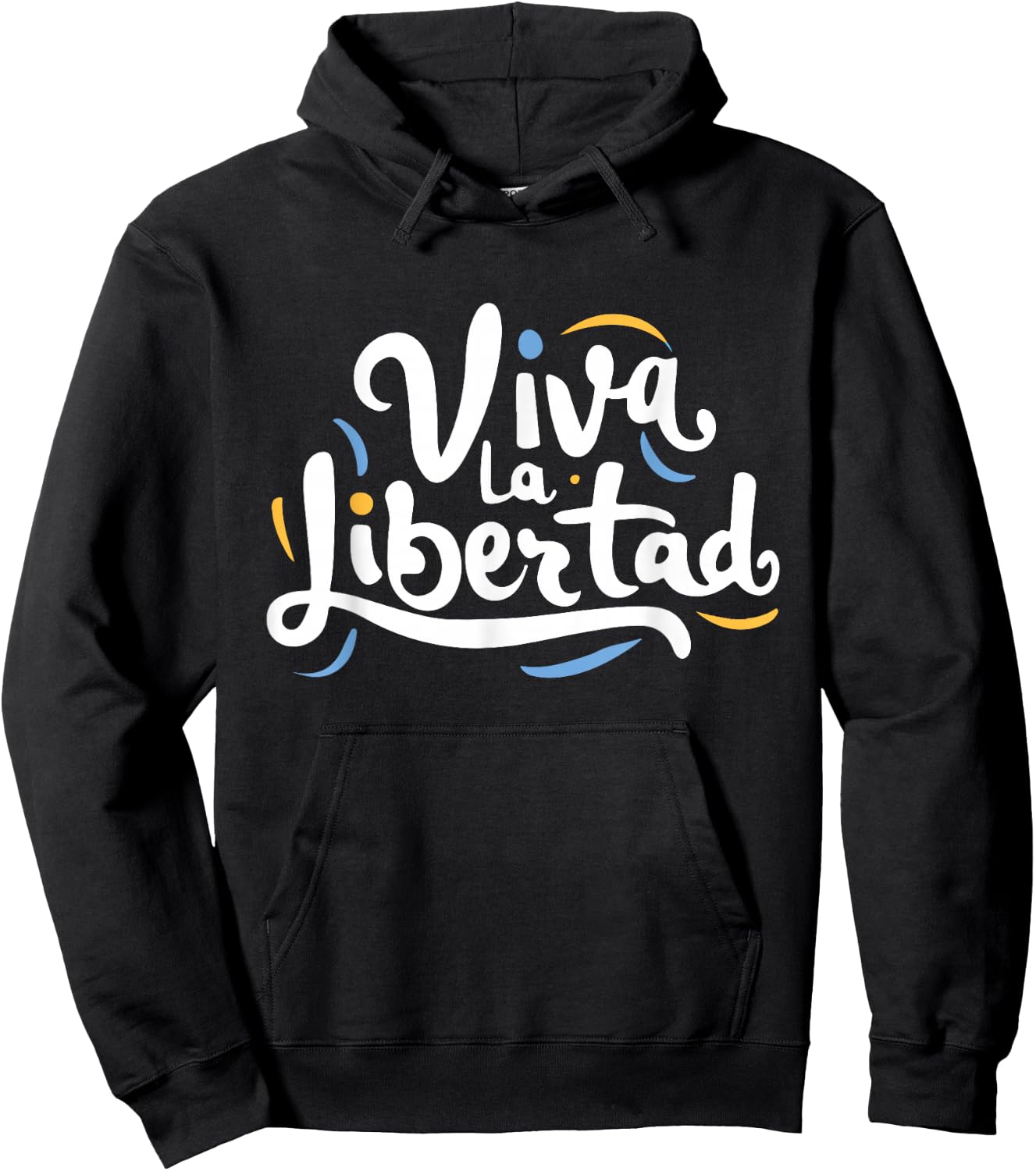 Politicz Es lebe La Libertad Javier Milei , Adult, Black, S Hoodie - Hoodie | Black