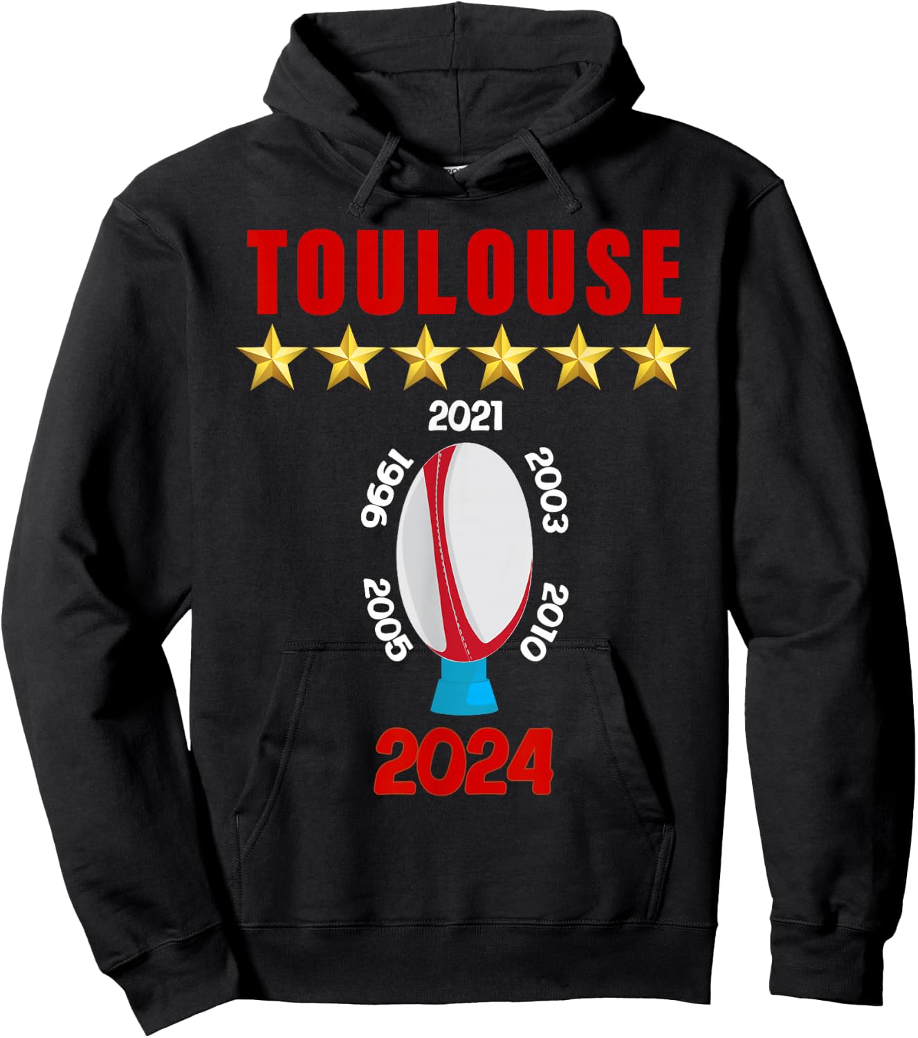 Toulouse Rugit Supporter Pride Gift Man Woman Child , Black, S Hoodie - Hoodie | Black