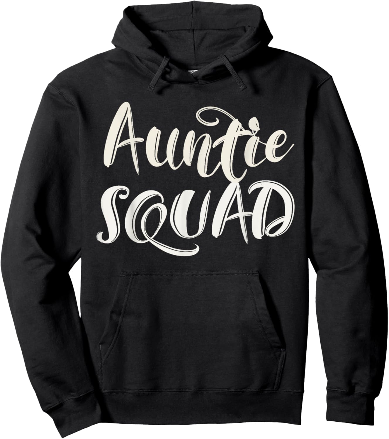 Aunt Auntie Squad Team Hoodie - Hoodie | Black