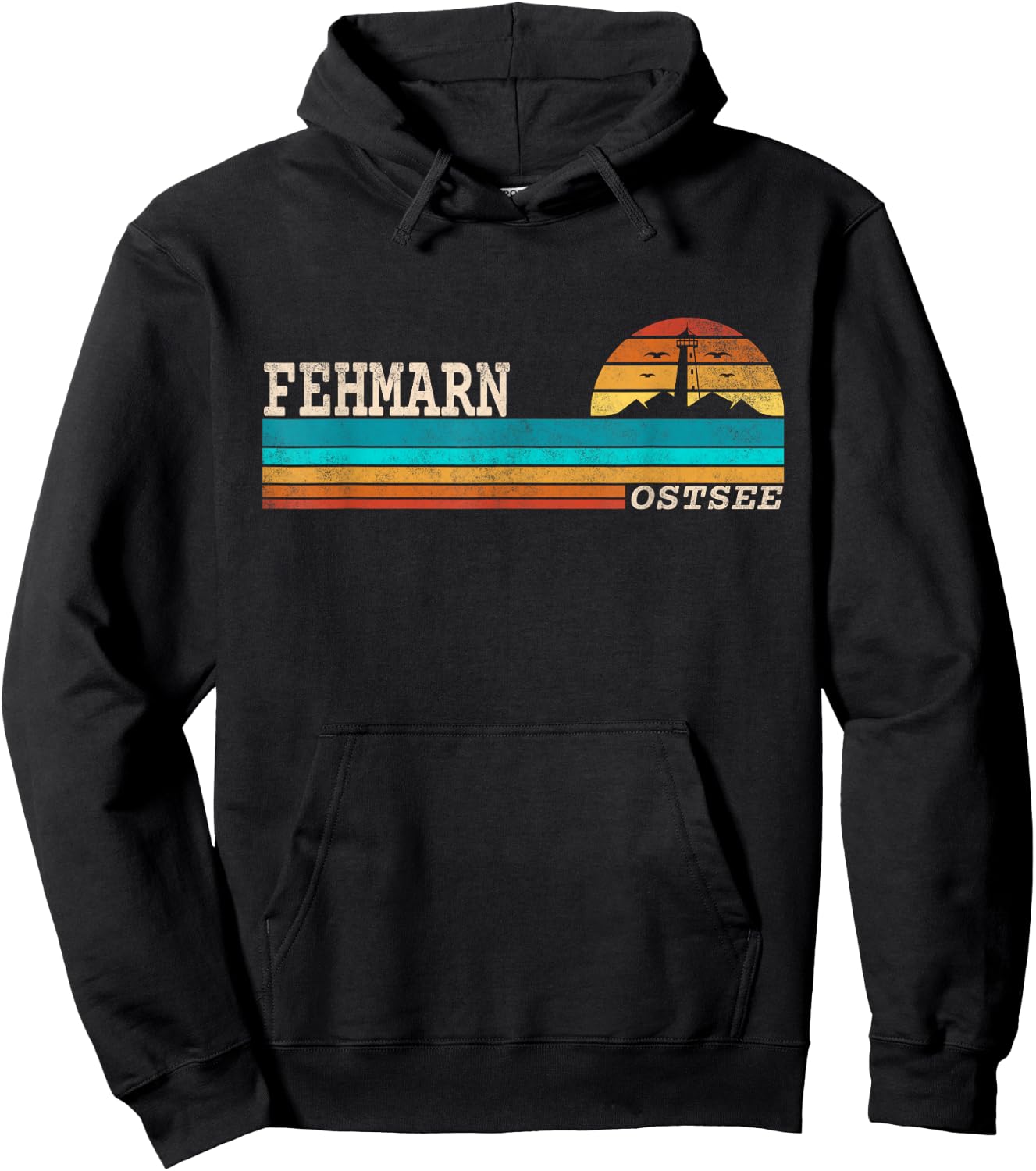 Ostseeinsel Fehmarn Hoodie - Hoodie | Black