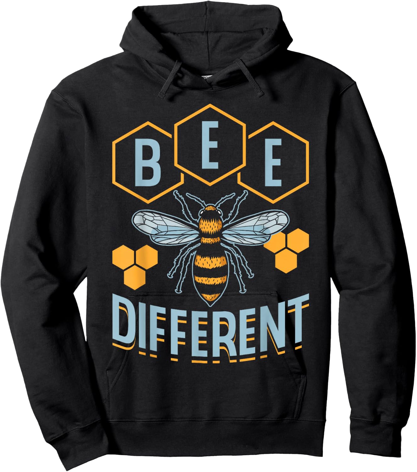 Bee Different Honeybee Beekeeping Hobby Beekeeper Hoodie - Hoodie | Black