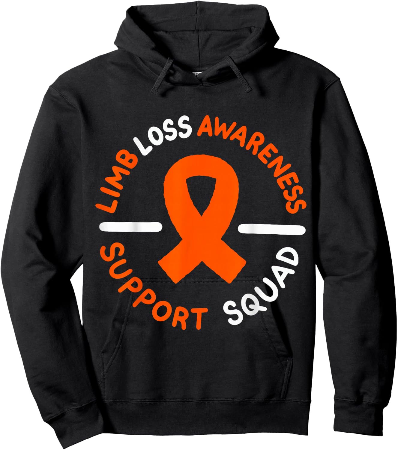 Limb Loss Awareness Support Squad Hoodie - Hoodie | Black