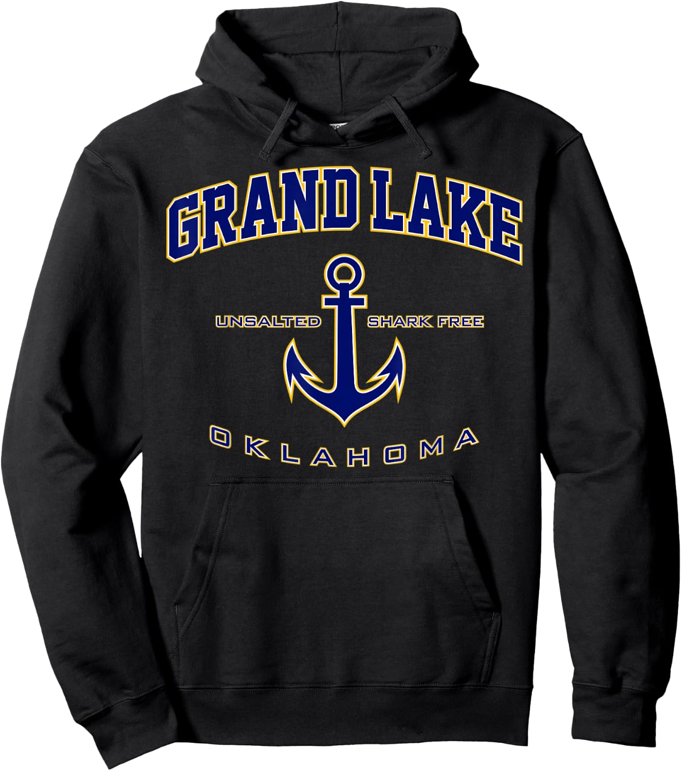 Grand Lake OK Hoodie - Hoodie | Black