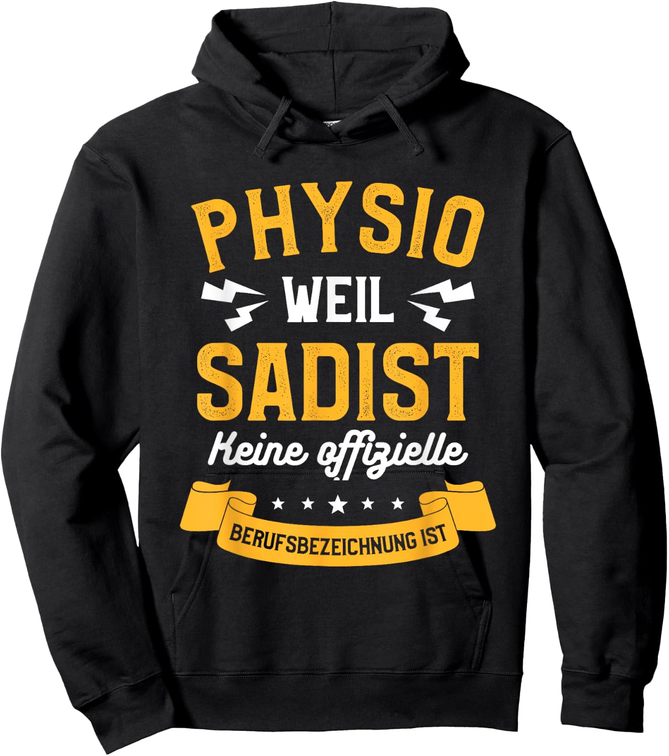 Physiotherapie Physio Physiotherpeut Hoodie - Hoodie | Black