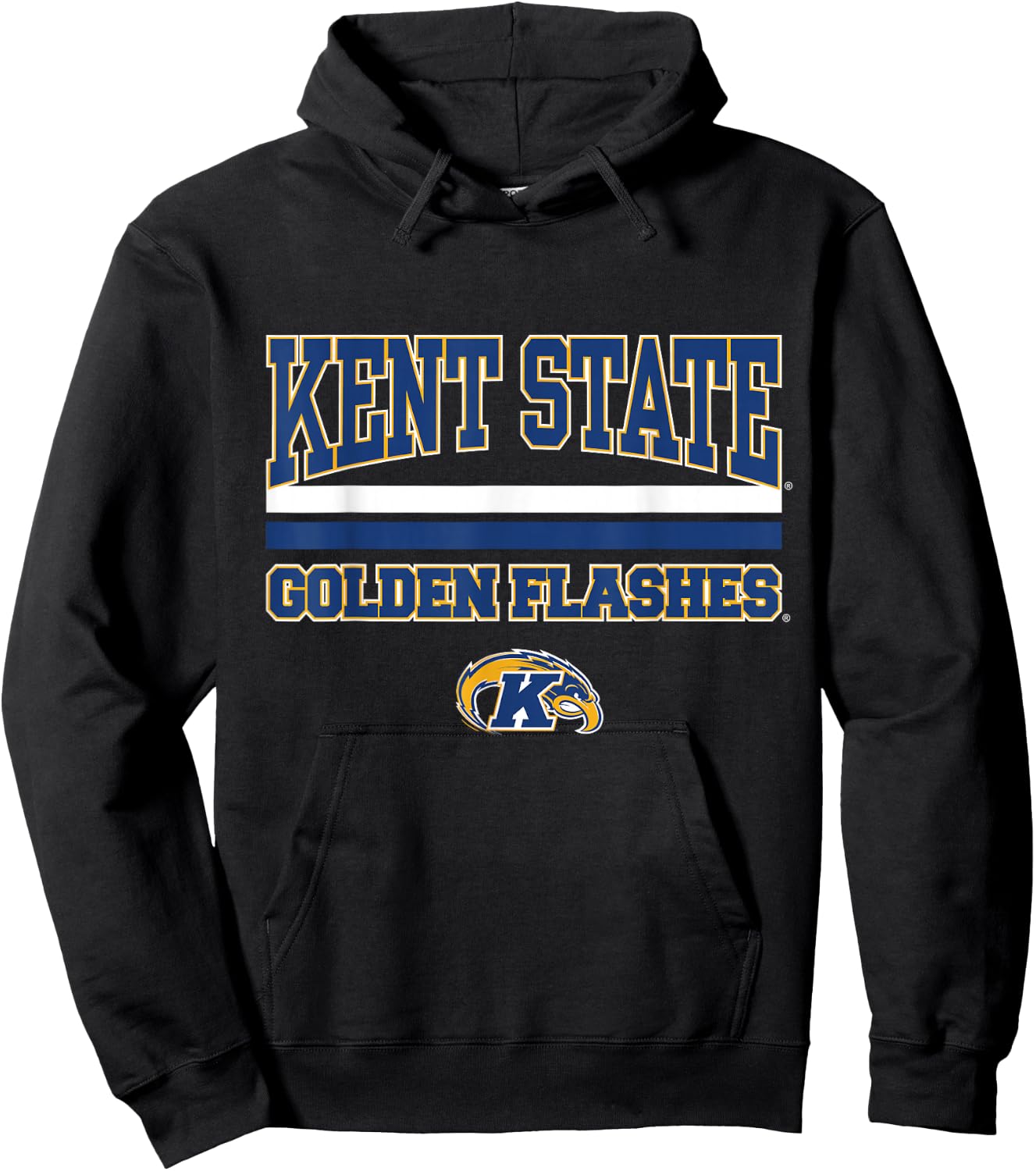 Kent State Golden Flashes | Official NCAA Merch | VNPKNST301 Hoodie - Hoodie | Black