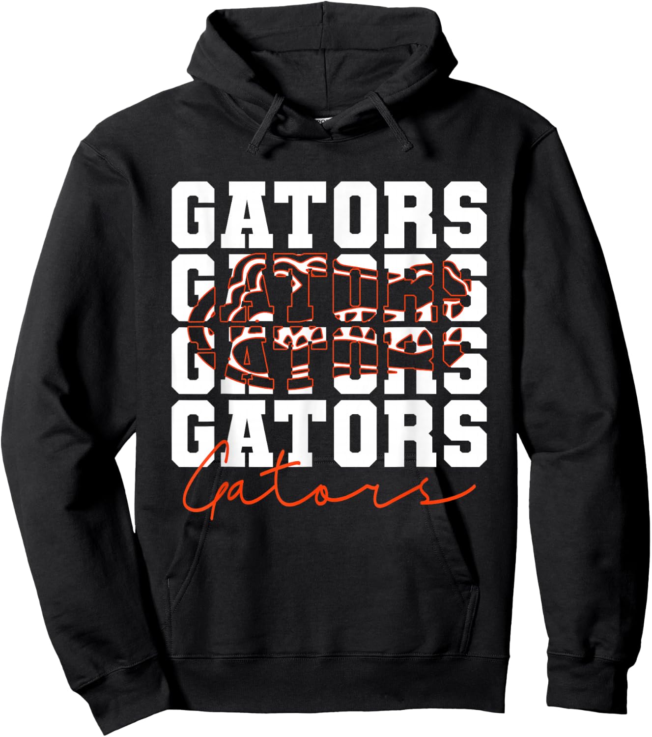 Gators Inspirational Design Gift Women Girls Boys Hoodie - Hoodie | Black