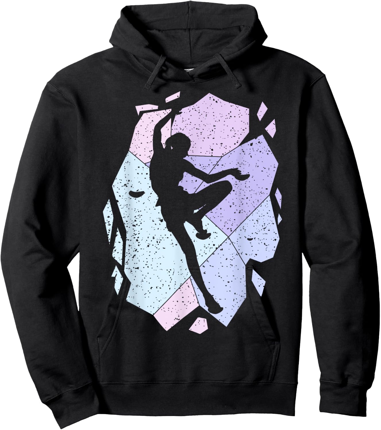 Klettern Kletterer Bergsteigen Bouldern Mädchen Kletter Hoodie - Hoodie | Black