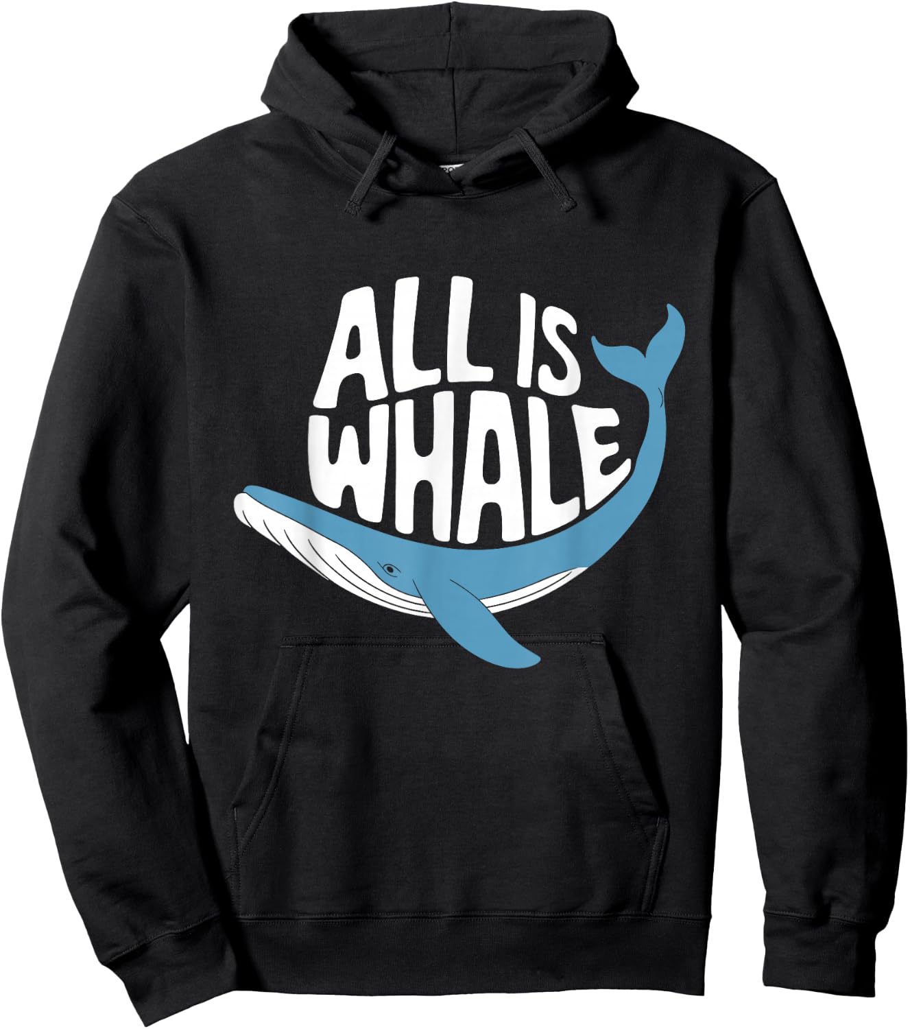All Is Whale Hoodie - Hoodie | Black