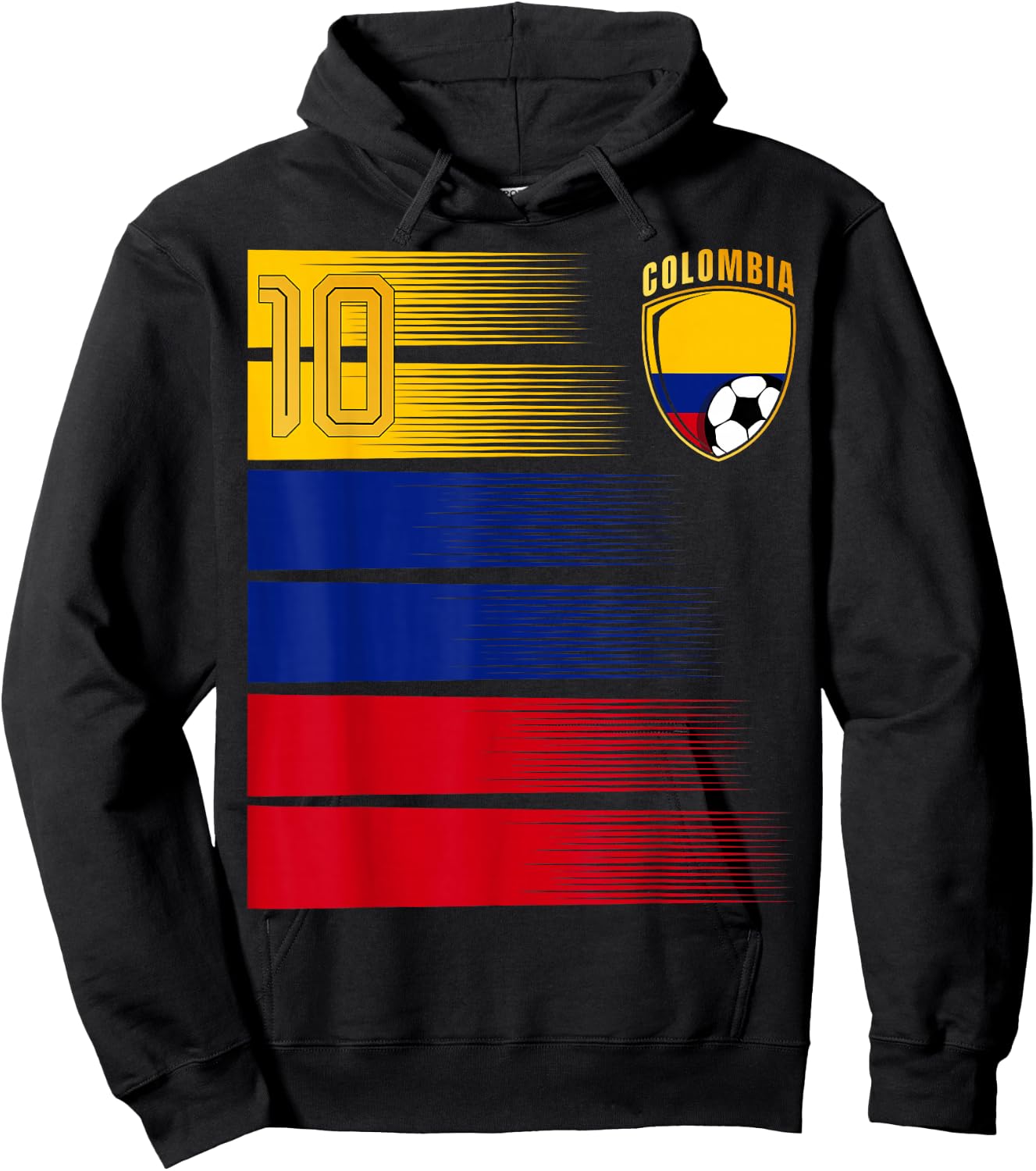 Colombia Flag Colombian Pride Lovers Hoodie - Hoodie | Black