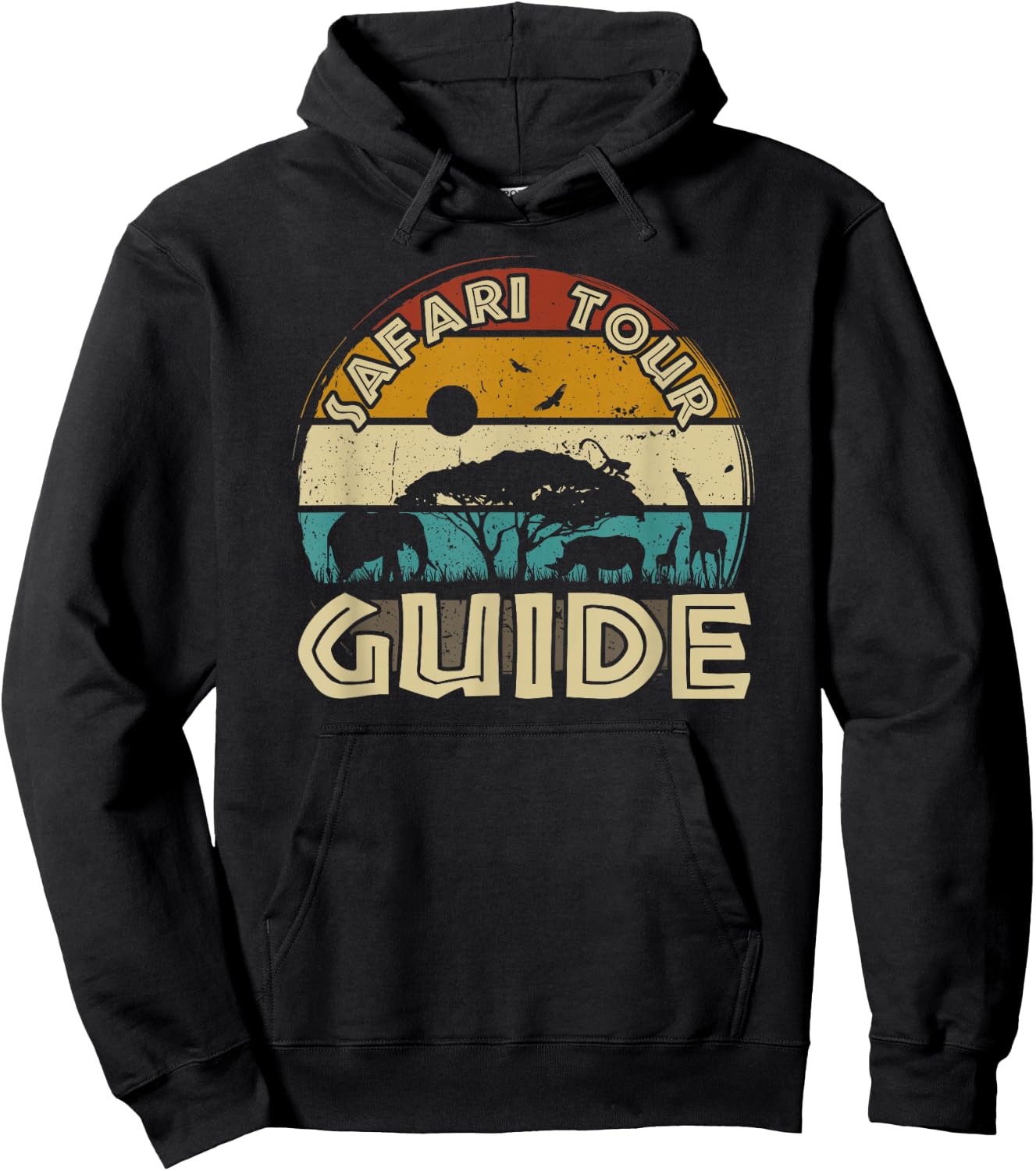 Safari Tour Guide Costume Safari Tourist Safari Holiday , black, s Hoodie - Hoodie | Black