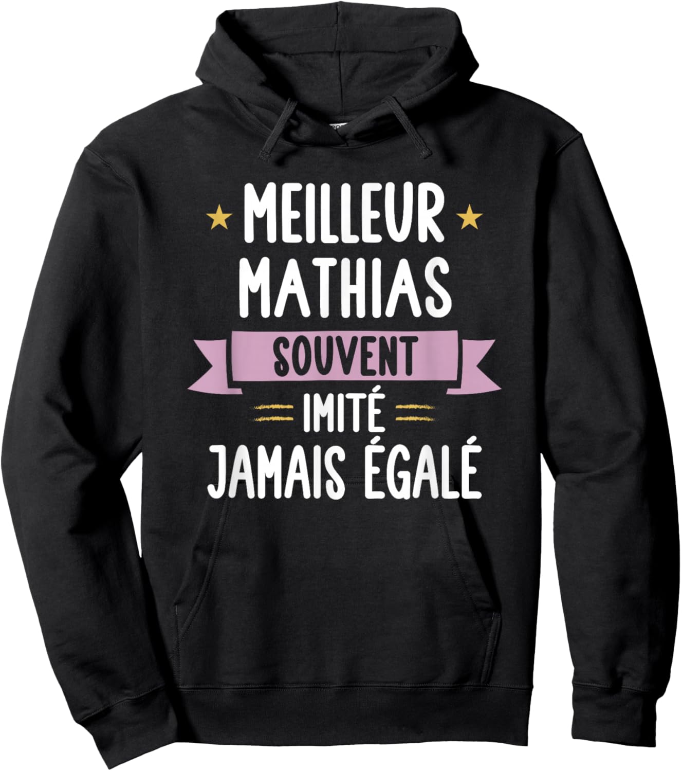 Gift Man Unique Humour Name Personalized Mathias Hoodie - Hoodie | Black