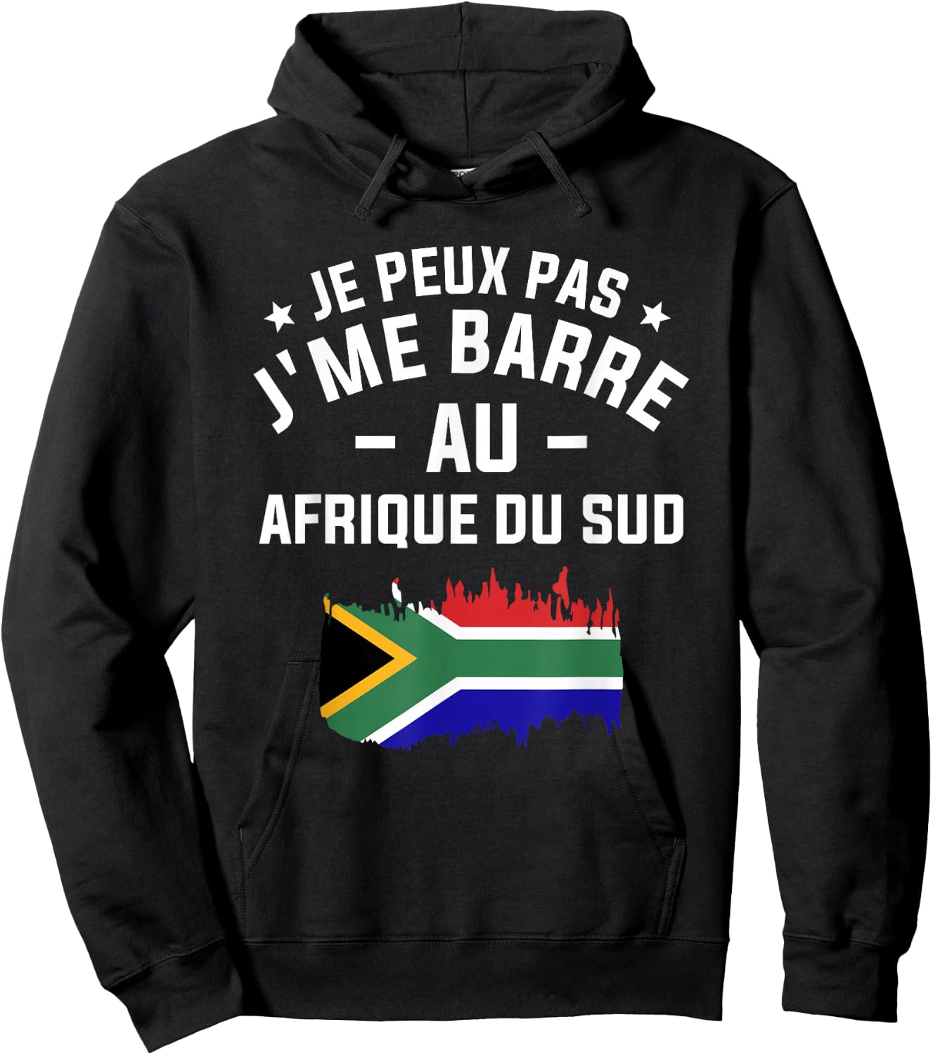 Je Peux Pas J'me Barre Au Sud Afrique , Black, S Hoodie - Hoodie | Black