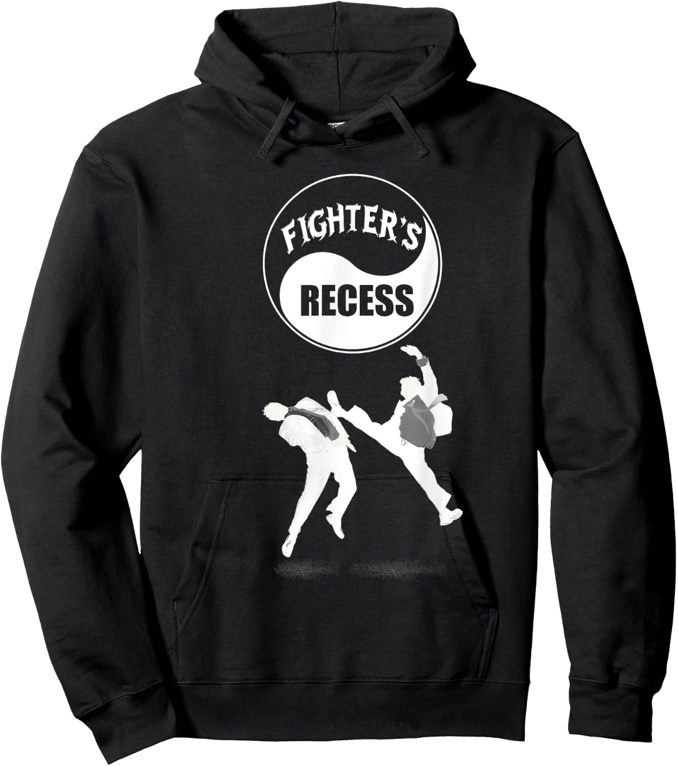 Fighter's Recess: Essential Edition - YIN Version Hoodie - Hoodie | Black