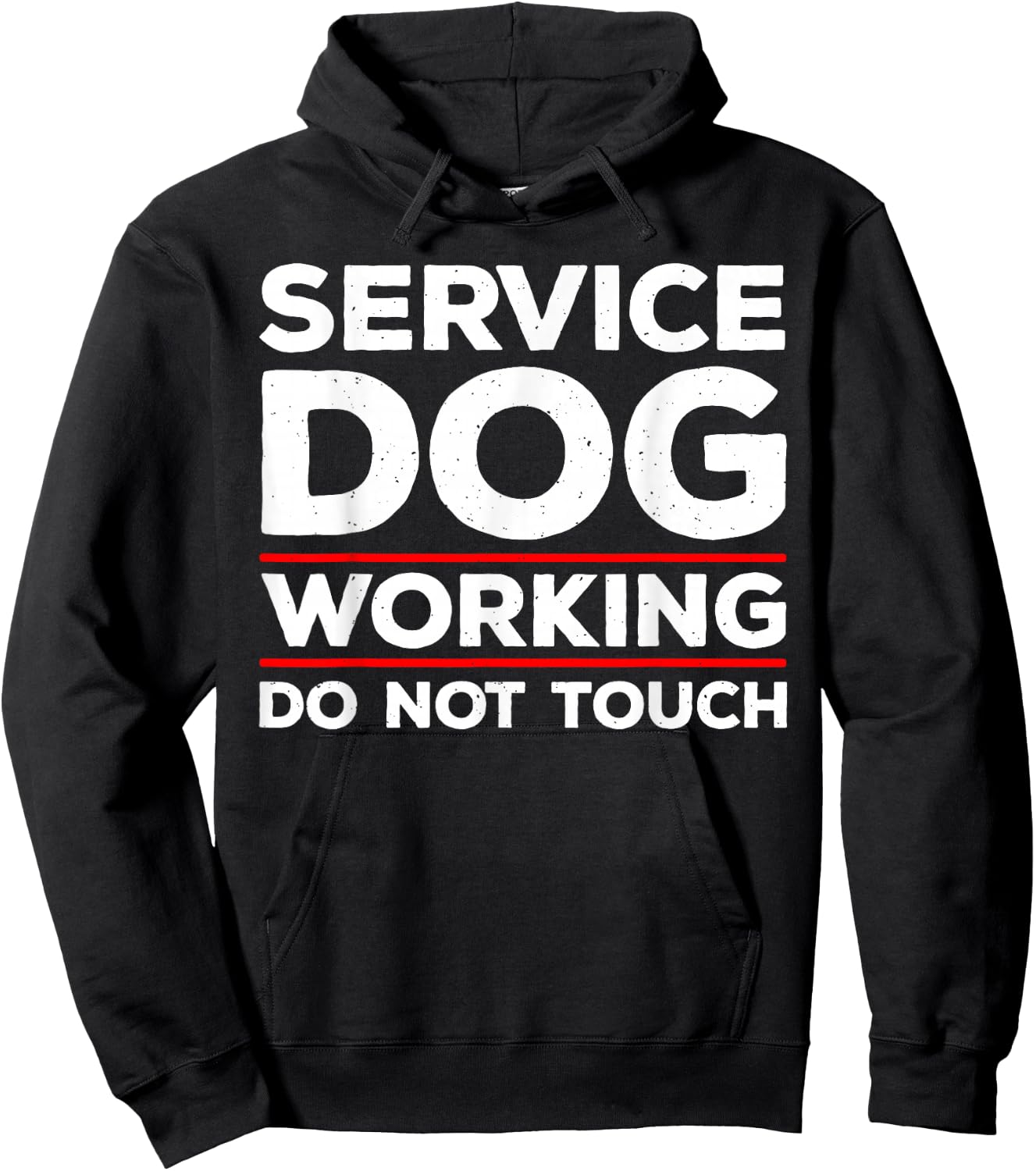 Funny Service Dog Design Women Service Dog Trainer Hoodie - Hoodie | Black