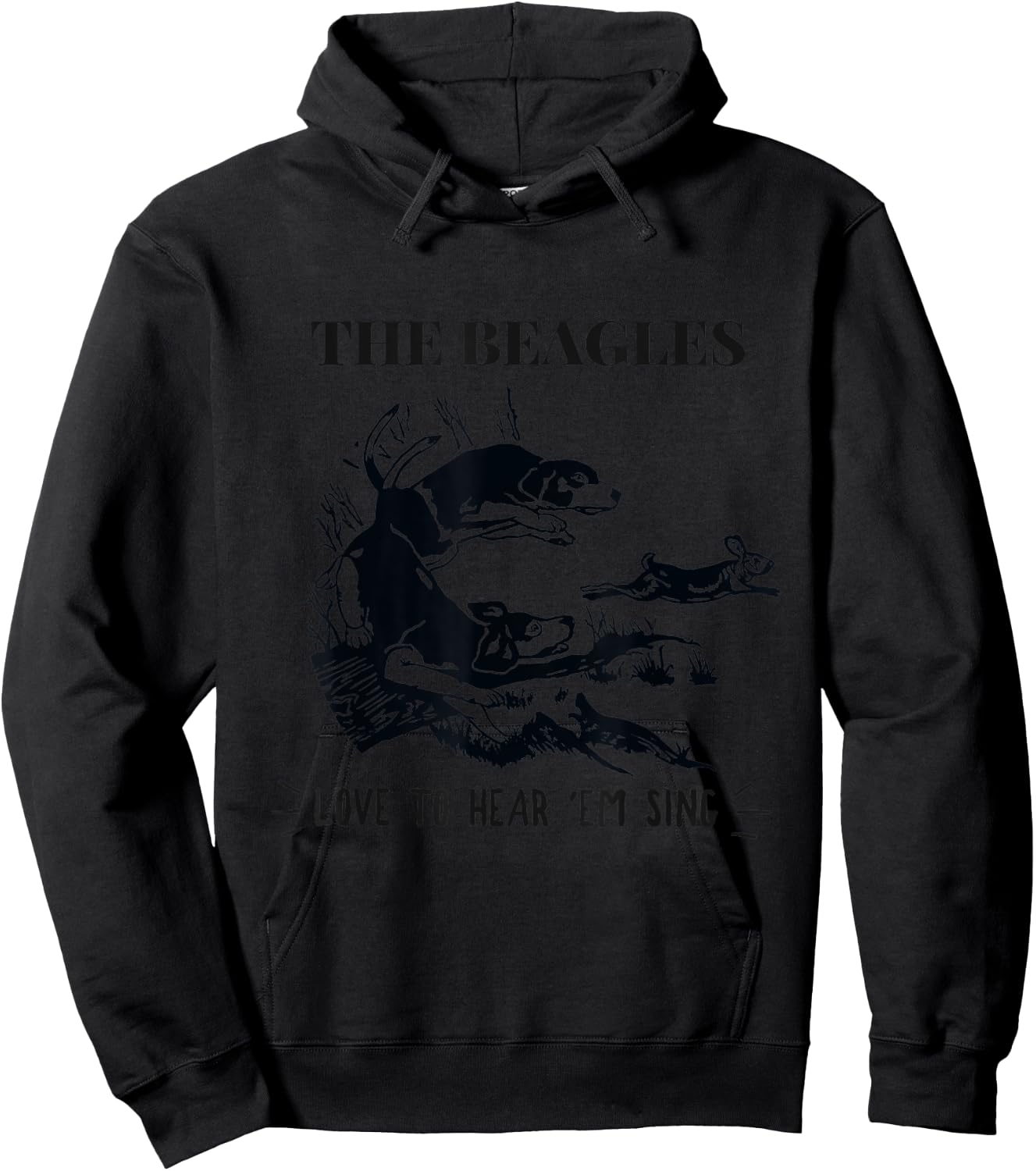 Rabbit Hunting - The Beagles - Love To Hear Em Sing Hoodie - Hoodie | Black