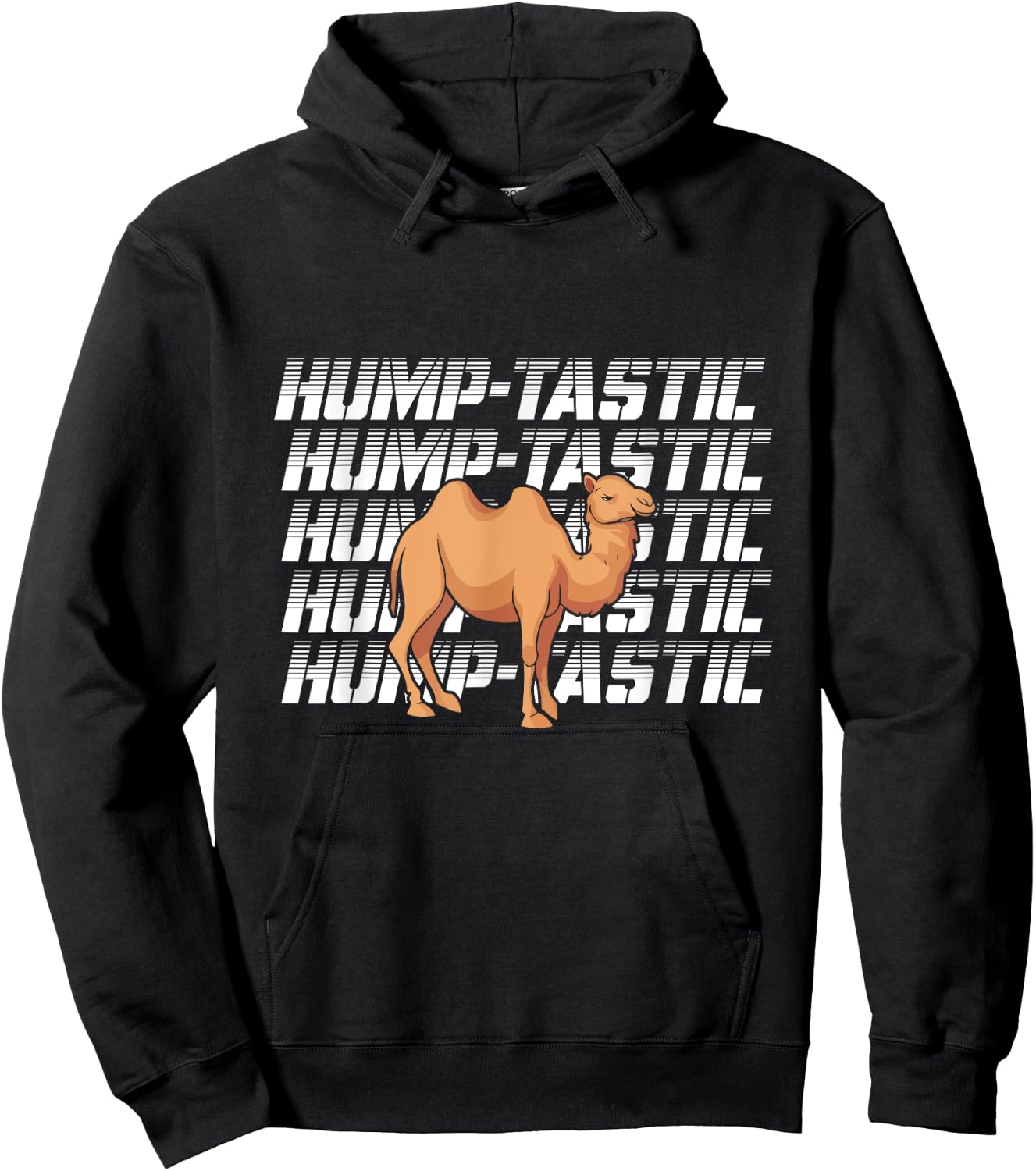 Bactrian Camel Hump Costume Love Camels Desert Humor Hoodie - Hoodie | Black