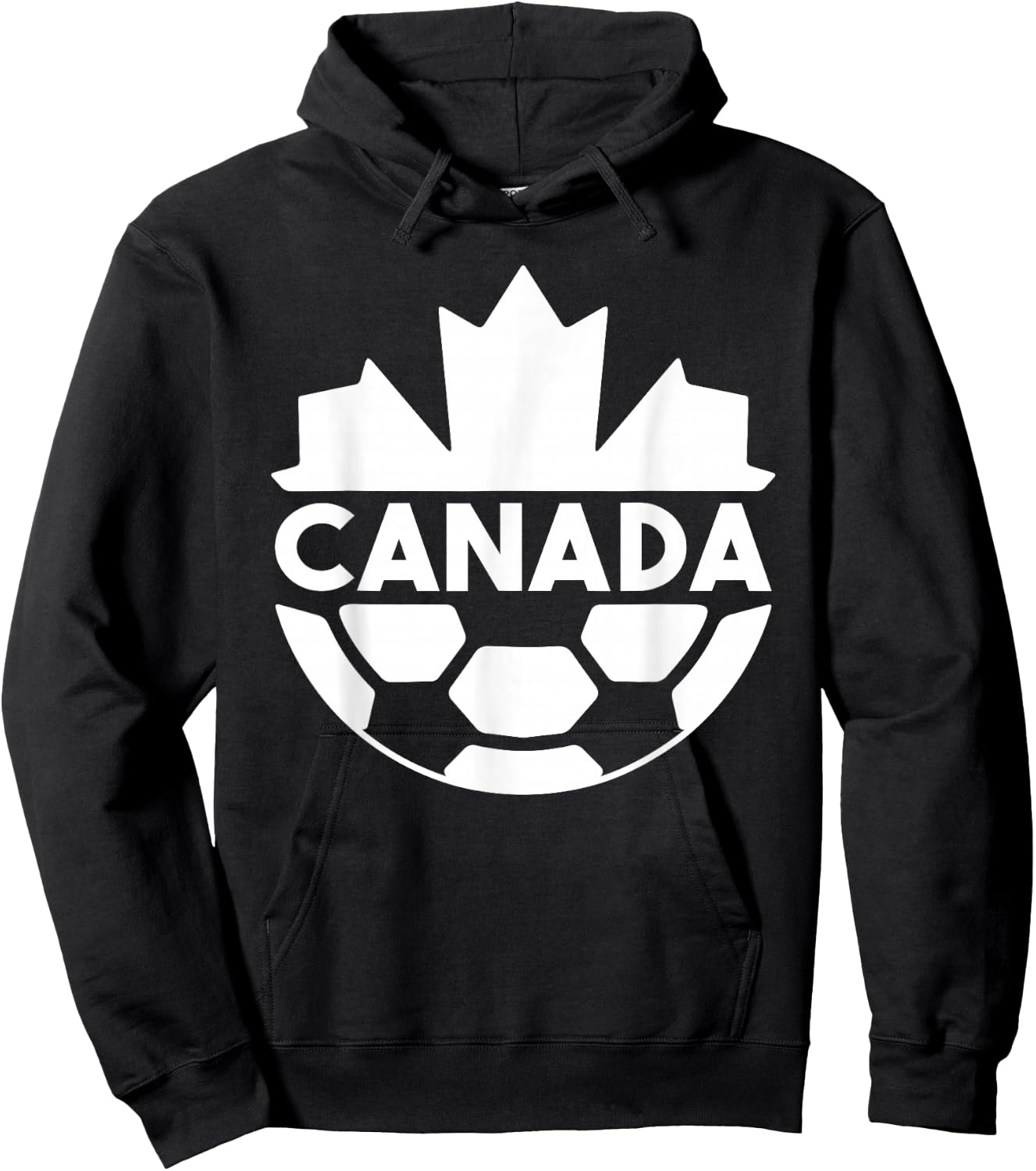 Canada Soccer Team Sports Flag Mapple Leaf Men Women Hoodie - Hoodie | Black