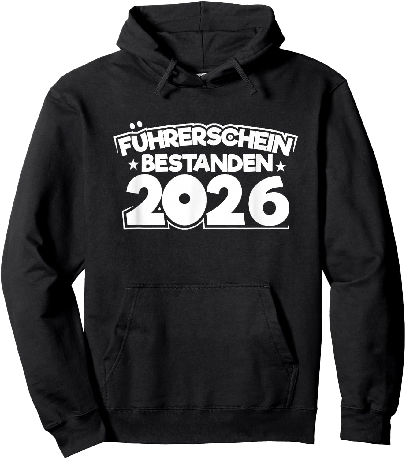 Führerscheinprüfung Führerschein Fahrprüfung bestanden 2026 Hoodie - Hoodie | Black