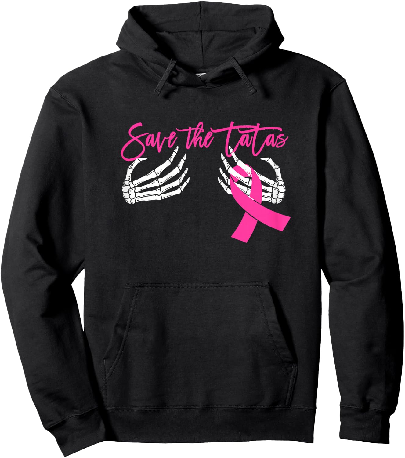 Save the Tatas Breast Cancer Awareness Hoodie - Hoodie | Black