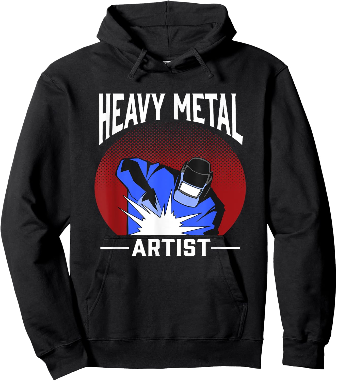 WIG MAG Humour Metal Builder with Welding Lock Workshop, black Hoodie - Hoodie | Black