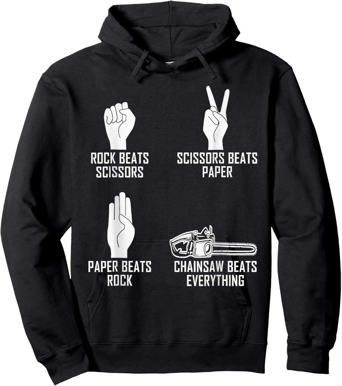 Funny Design Hoodie - Hoodie | Black