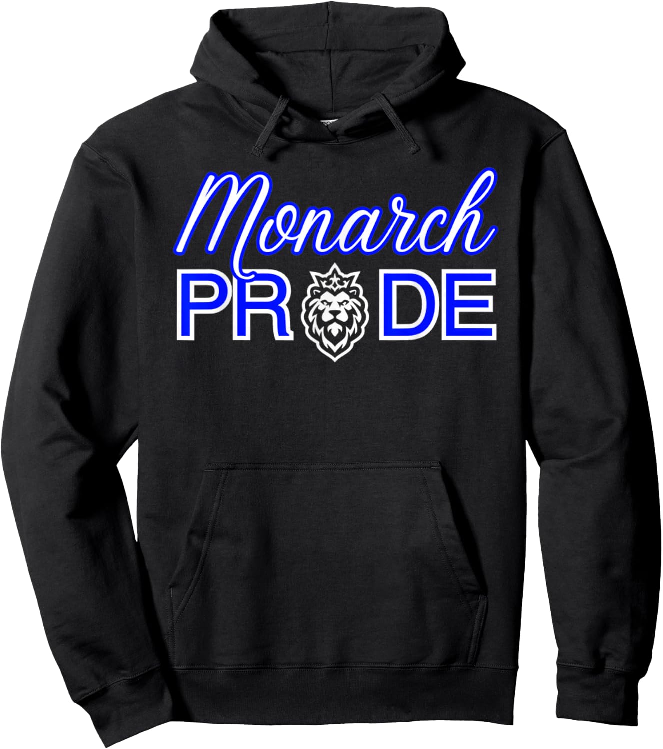 Monarch Pride Lion Hoodie - Hoodie | Black