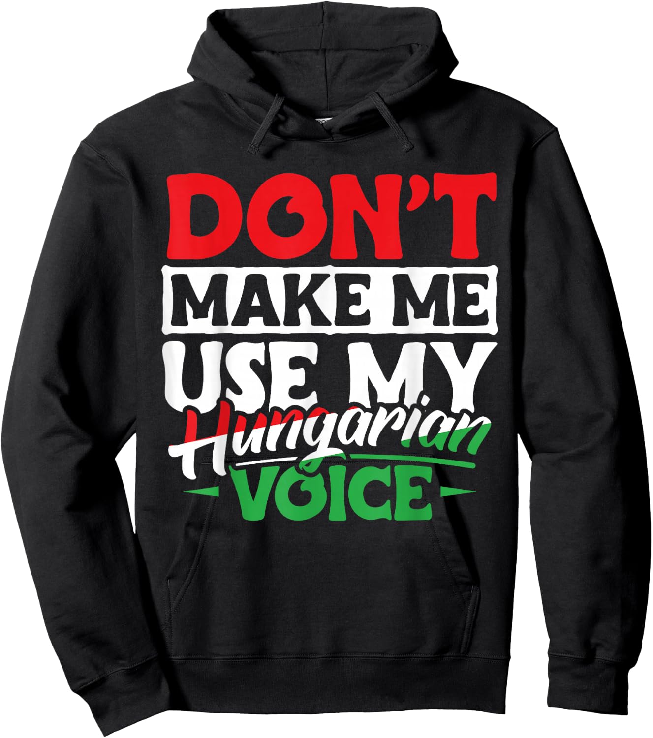 Hungarian Roots Funny Hungary Heritage Apparel Men Women Hoodie - Hoodie | Black