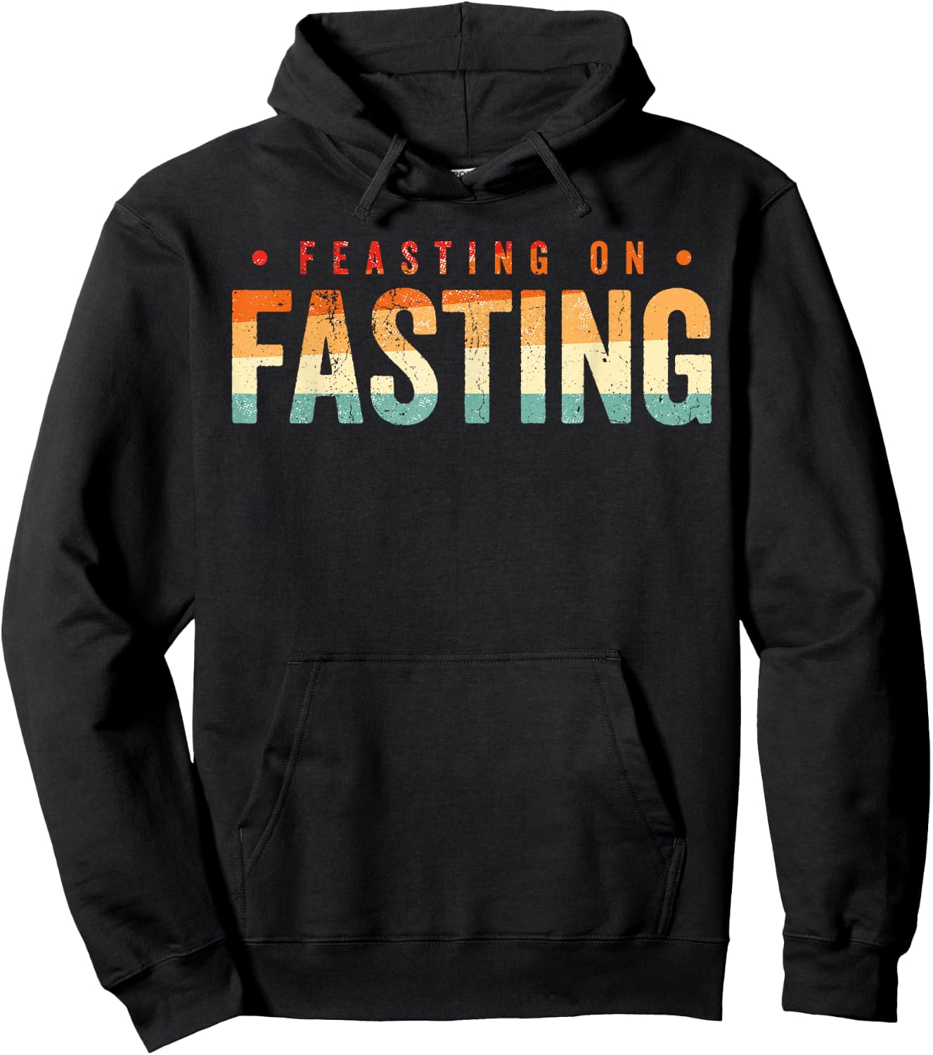 Feasting on Fasting Hoodie - Hoodie | Black