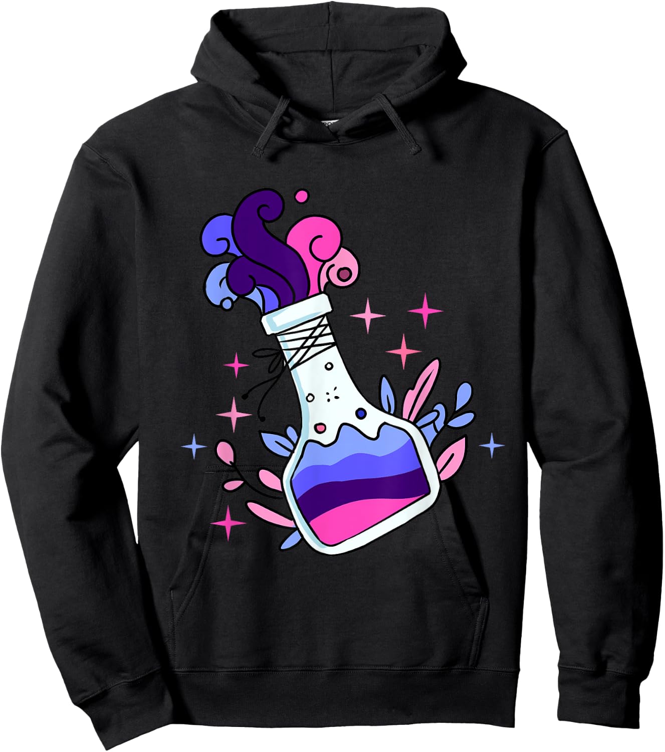 Omnisexual Potion Omnisexual Pride Hoodie - Hoodie | Black
