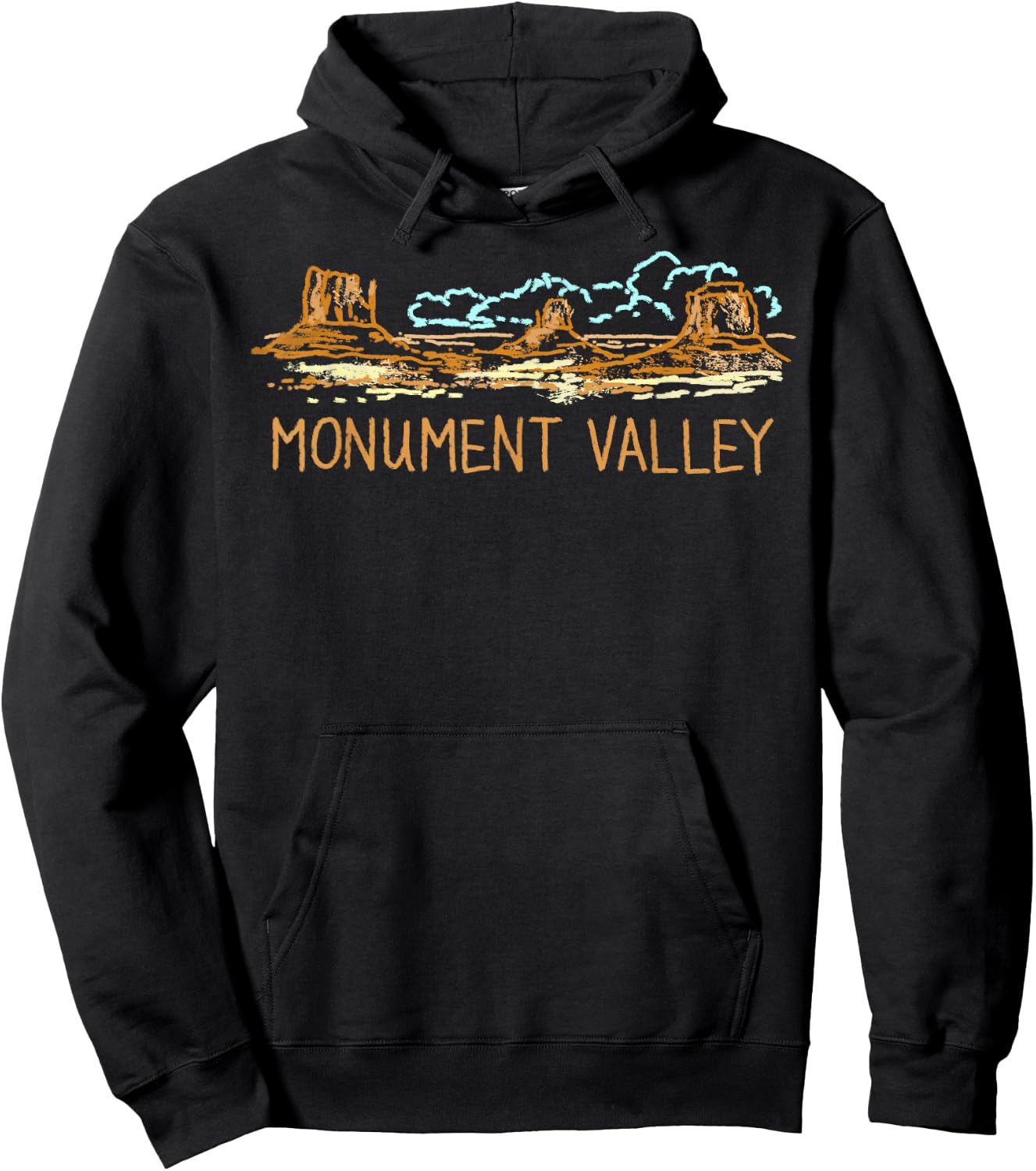 Monument Valley Hoodie - Hoodie | Black