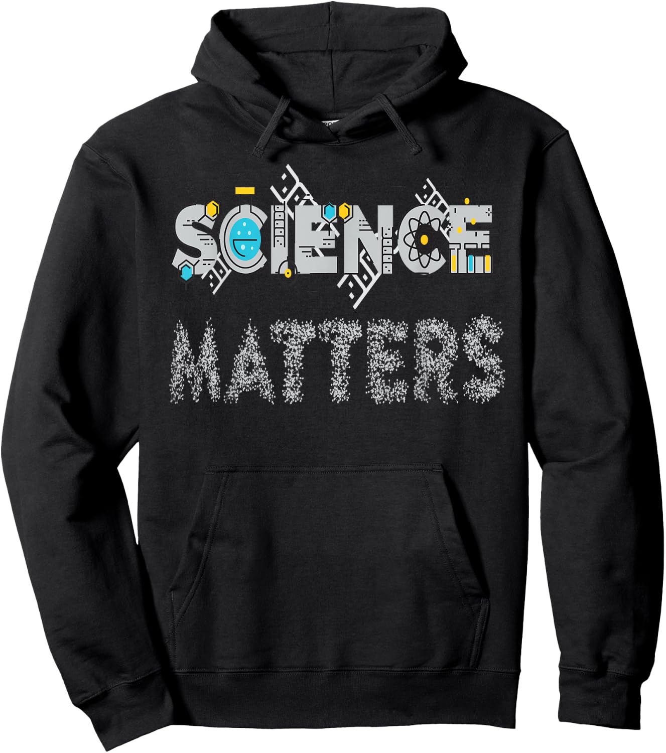 SCIENCE MATTERS I Love Science Shirt Hoodie - Hoodie | Black