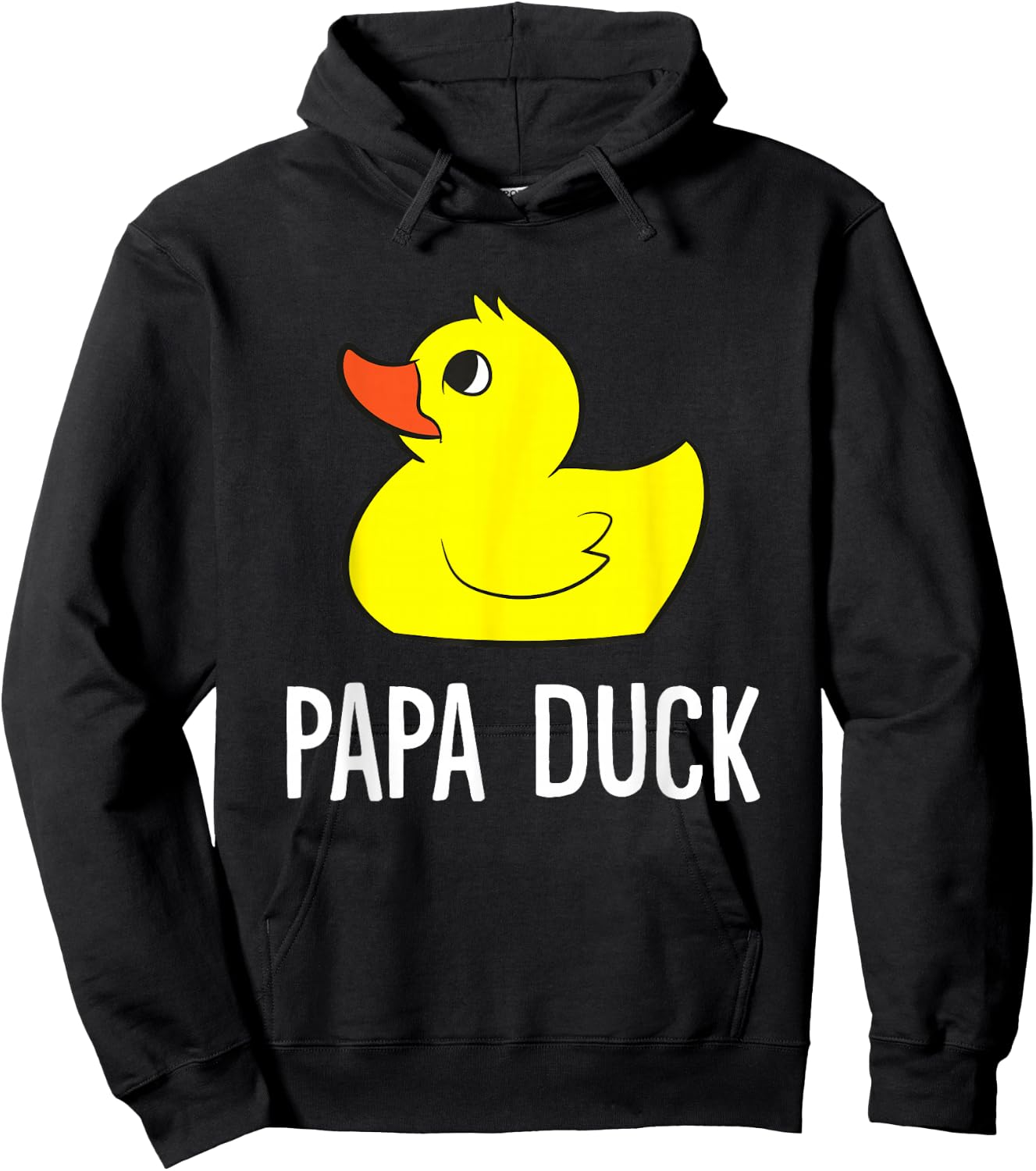 Papa Duck Hoodie - Hoodie | Black