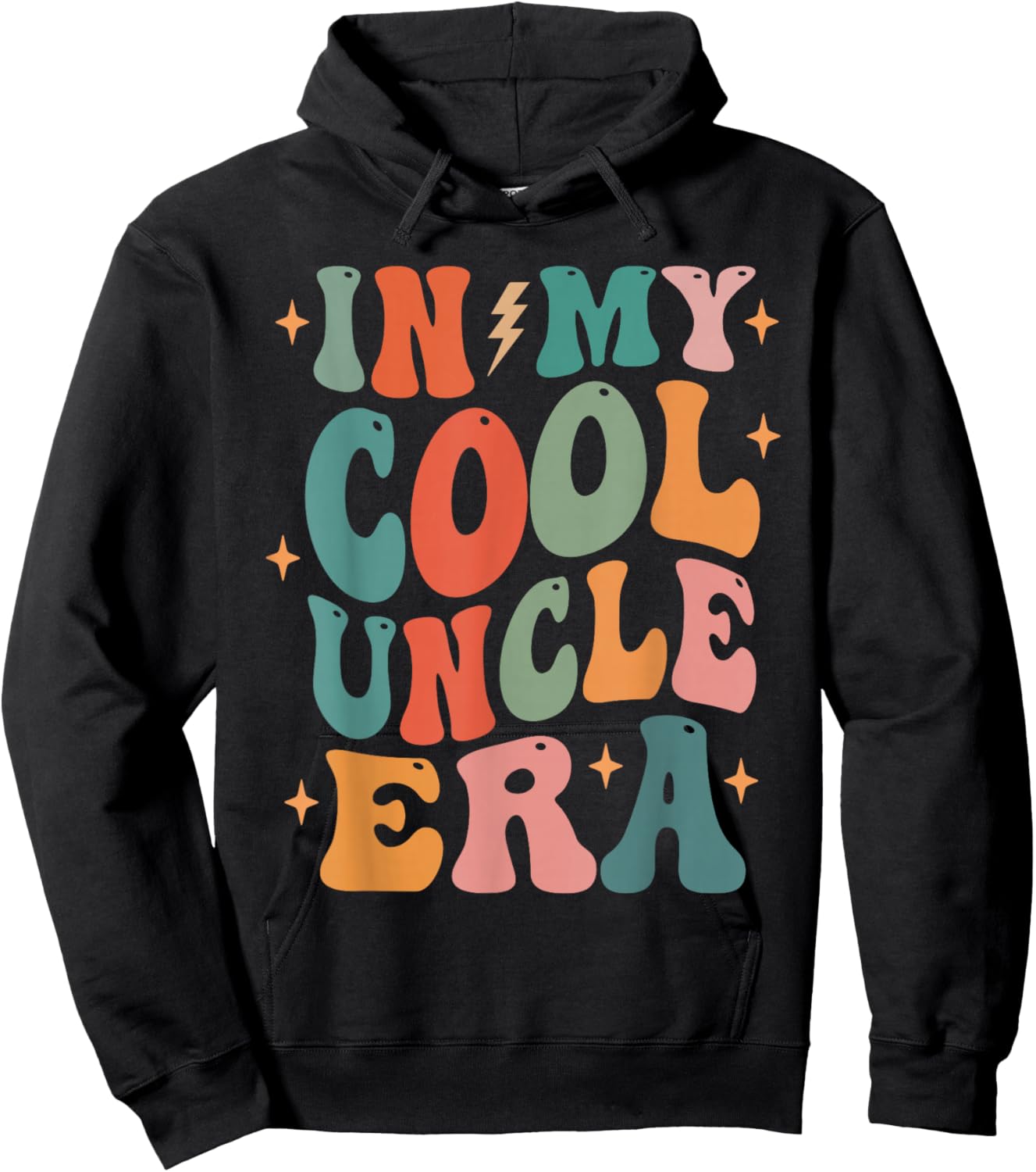 In My Cool Uncle Era Hoodie - Hoodie | Black