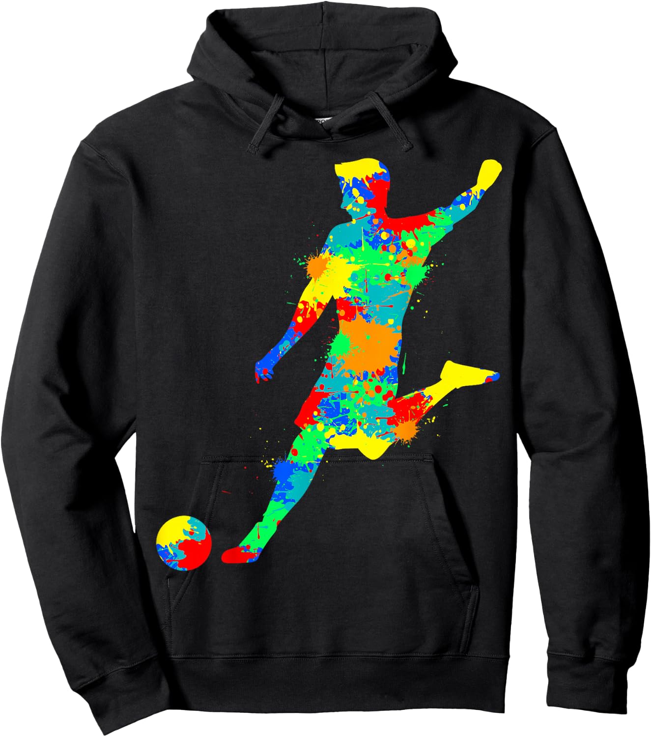 Fußball Fußballer Jungen Kinder Hoodie - Hoodie | Black