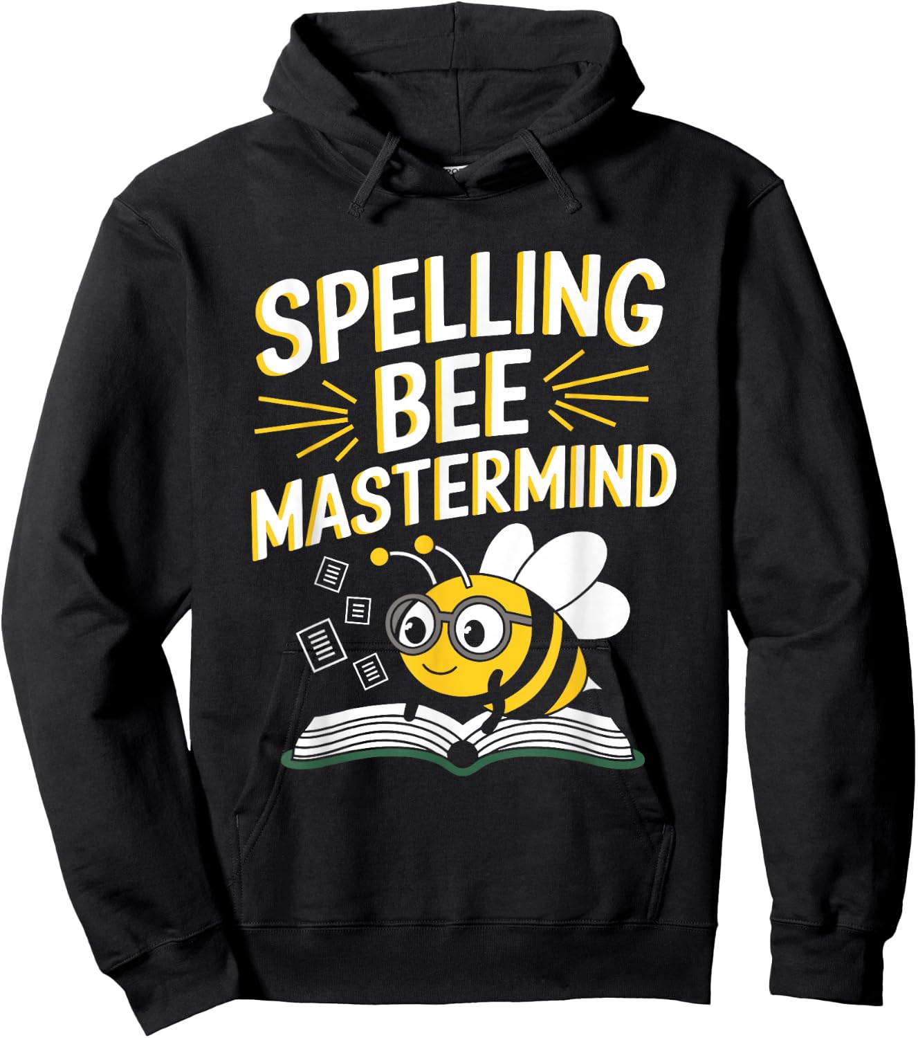 Spelling Bee Humour Spelling Champion Word Nerd Spelling Hoodie - Hoodie | Black