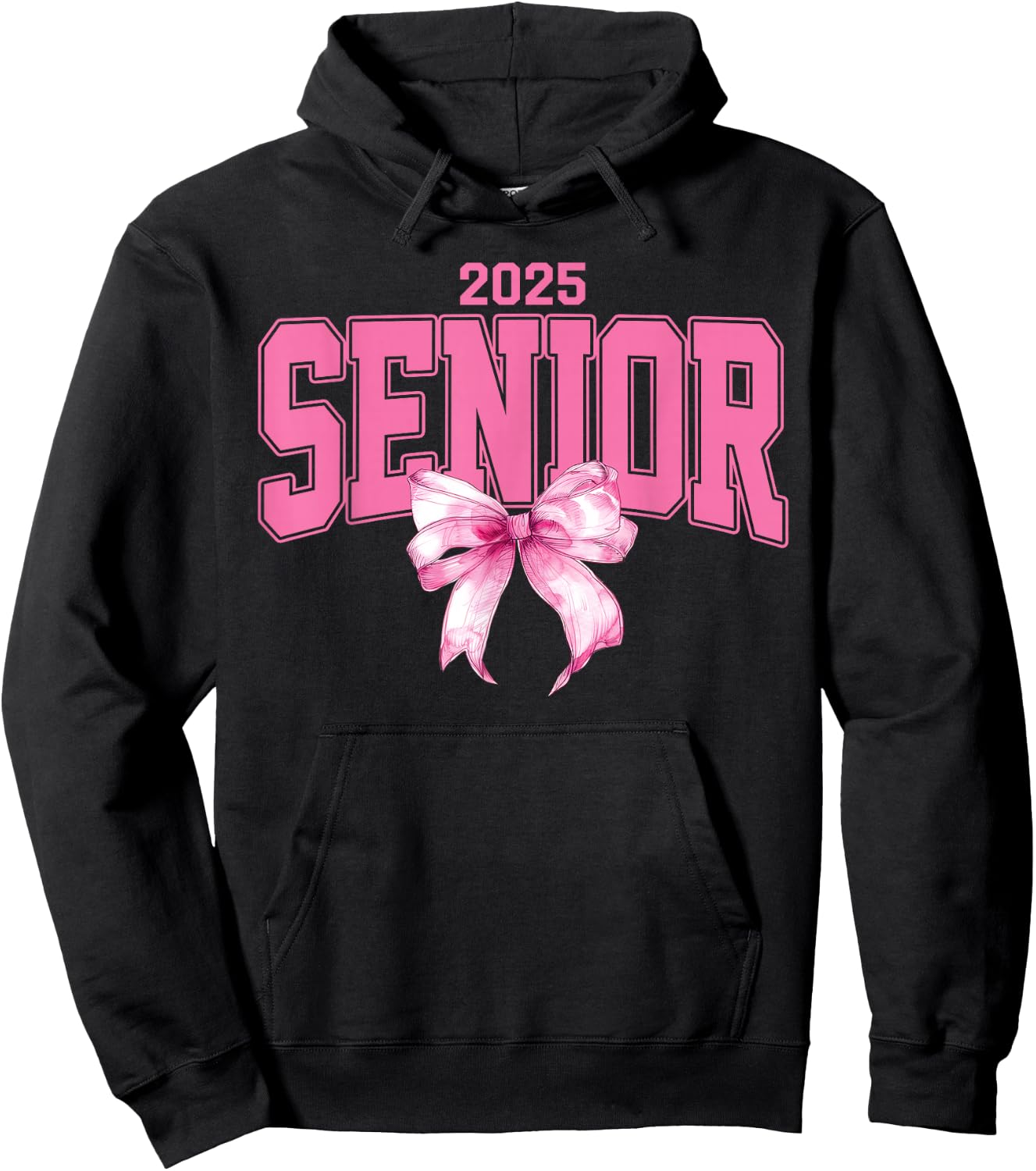 Senior 2025 Class of 2025 Seniors Graduation 2025 Hoodie - Hoodie | Black