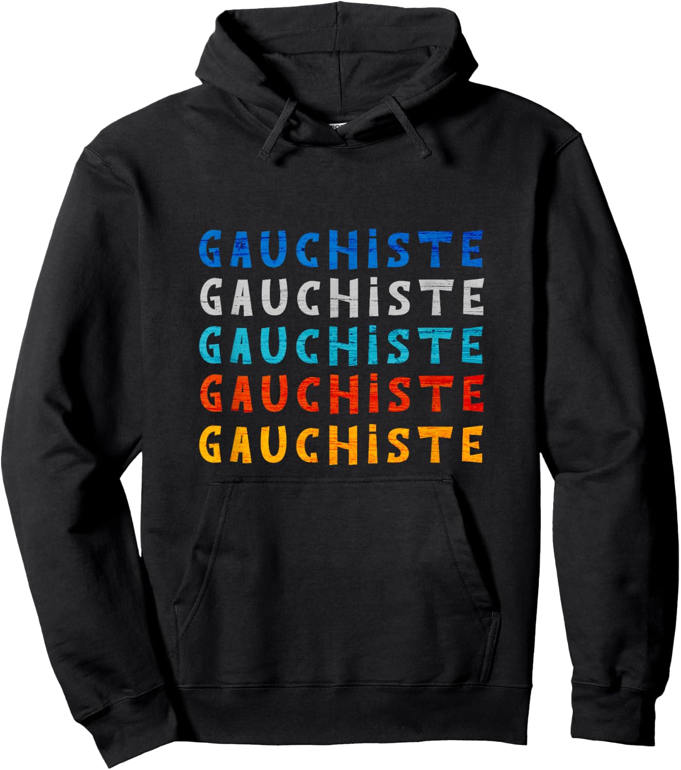 Leftist Gift Humor -Political Funny Hoodie - Hoodie | Black
