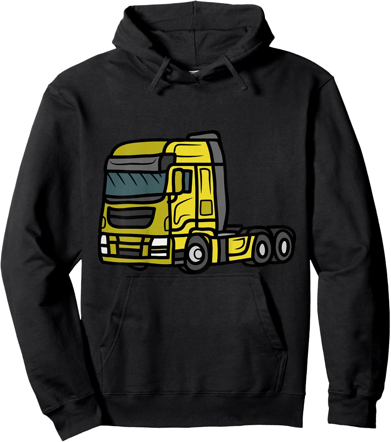 Truck Kinder LKW Shirt Kinder Diesel LKW Liebhaber Jungen Hoodie - Hoodie | Black
