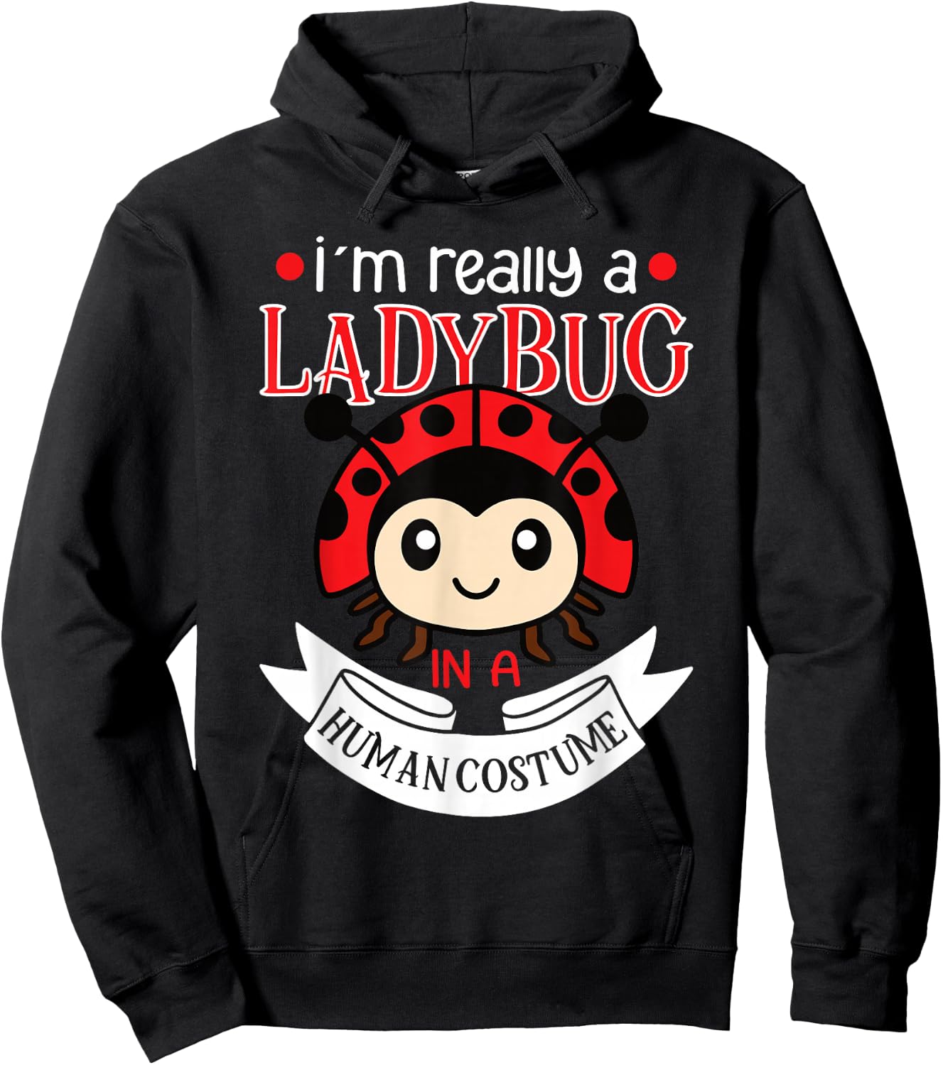 Ladybug Ladybugs Entomology Insect Hoodie - Hoodie | Black