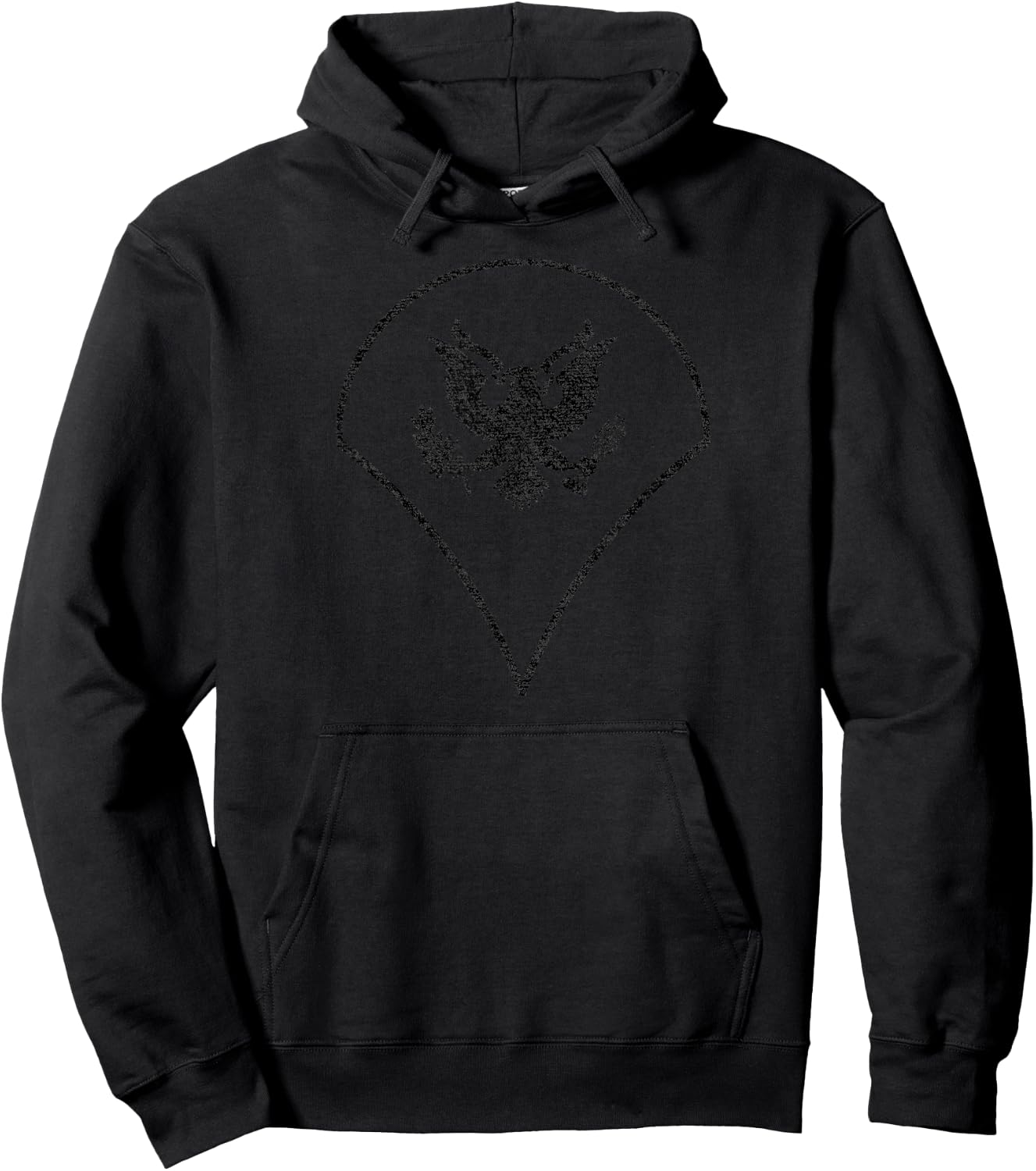 Specialist SPC Military Rank Insignia Hoodie - Hoodie | Black