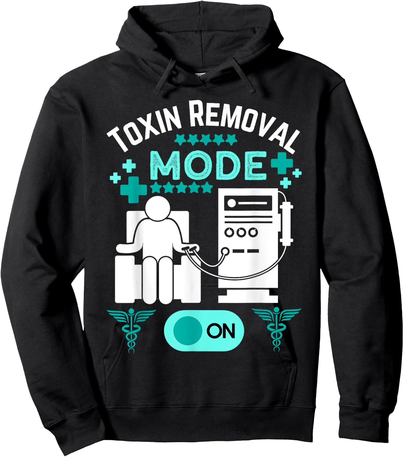 dialysis machine Technician nephrologist Tech -Adults Dialysis Technician Nurse Kidney RN Dialysis Tech Hoodie - Hoodie | Black