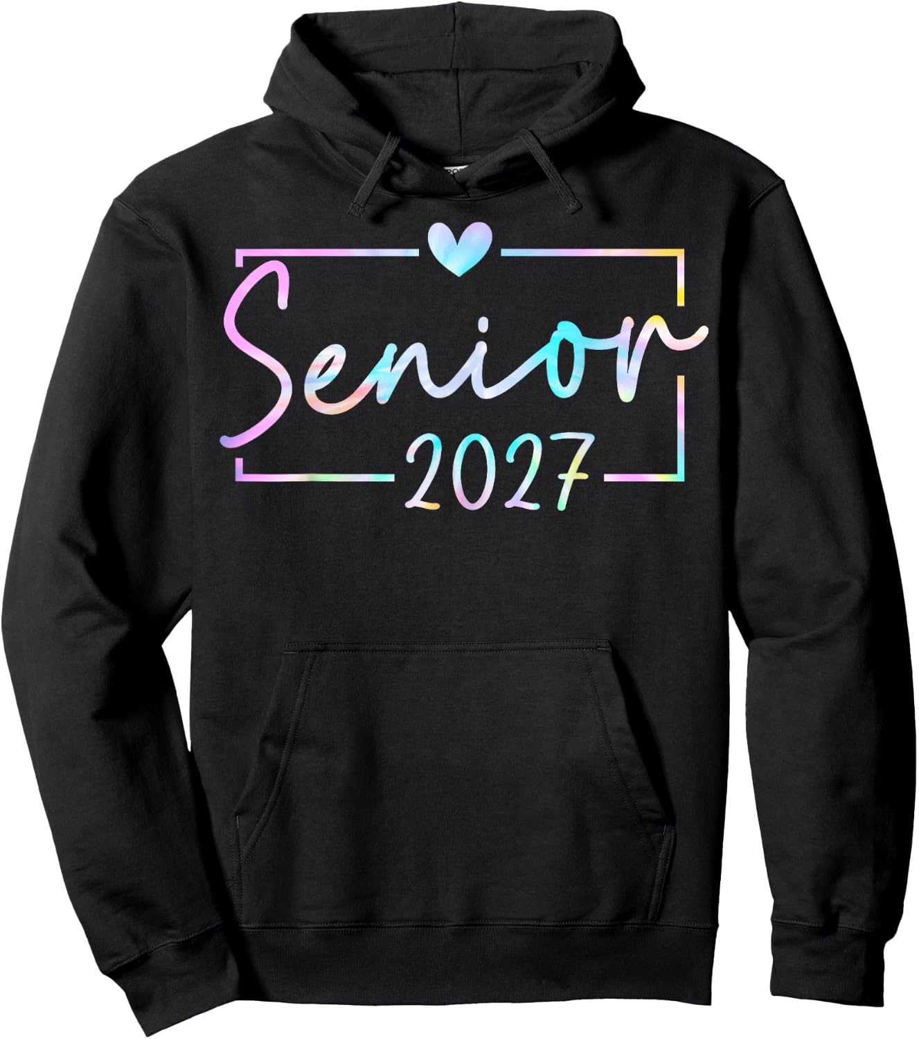 Senior 2027 Class of 2027 Senior Graduation 2027 Senior 27 Hoodie - Hoodie | Black