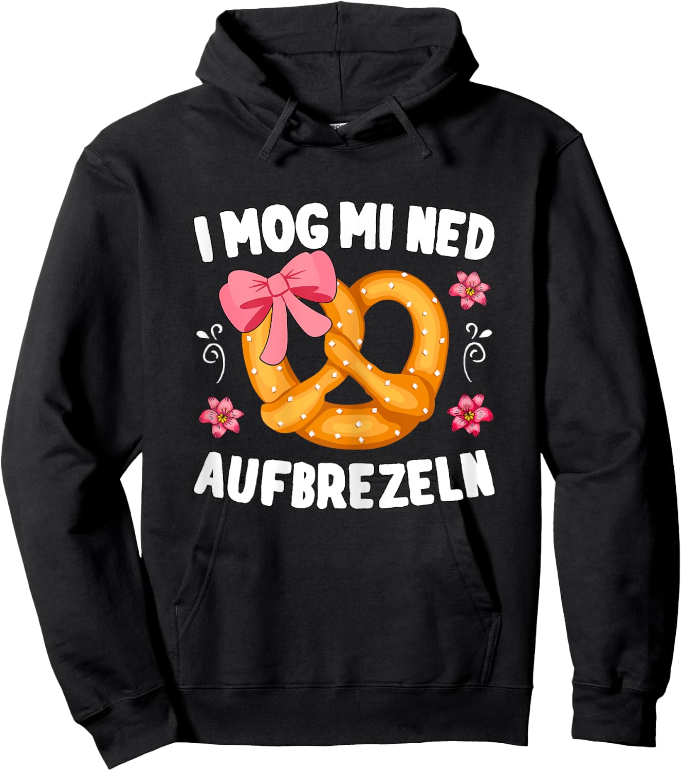 Costume Shirt Women's Pretzel Dirndl Shirt Girls' Costume , black Hoodie - Hoodie | Black