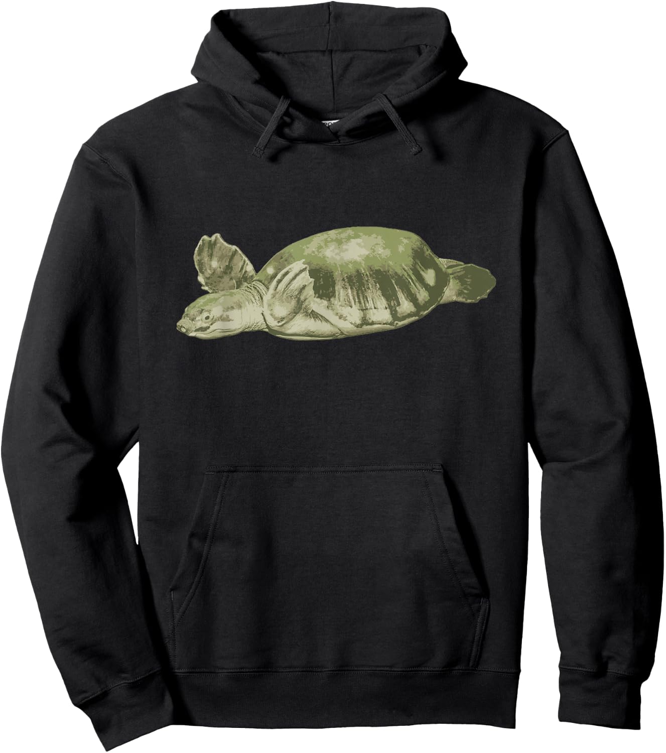 Fly River Turtle Hoodie - Hoodie | Black
