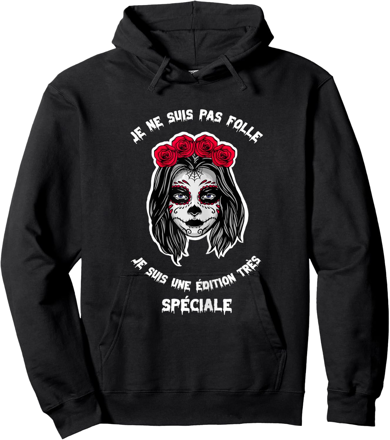 Je ne suis pa crazy special edition Gift Hoodie - Hoodie | Black