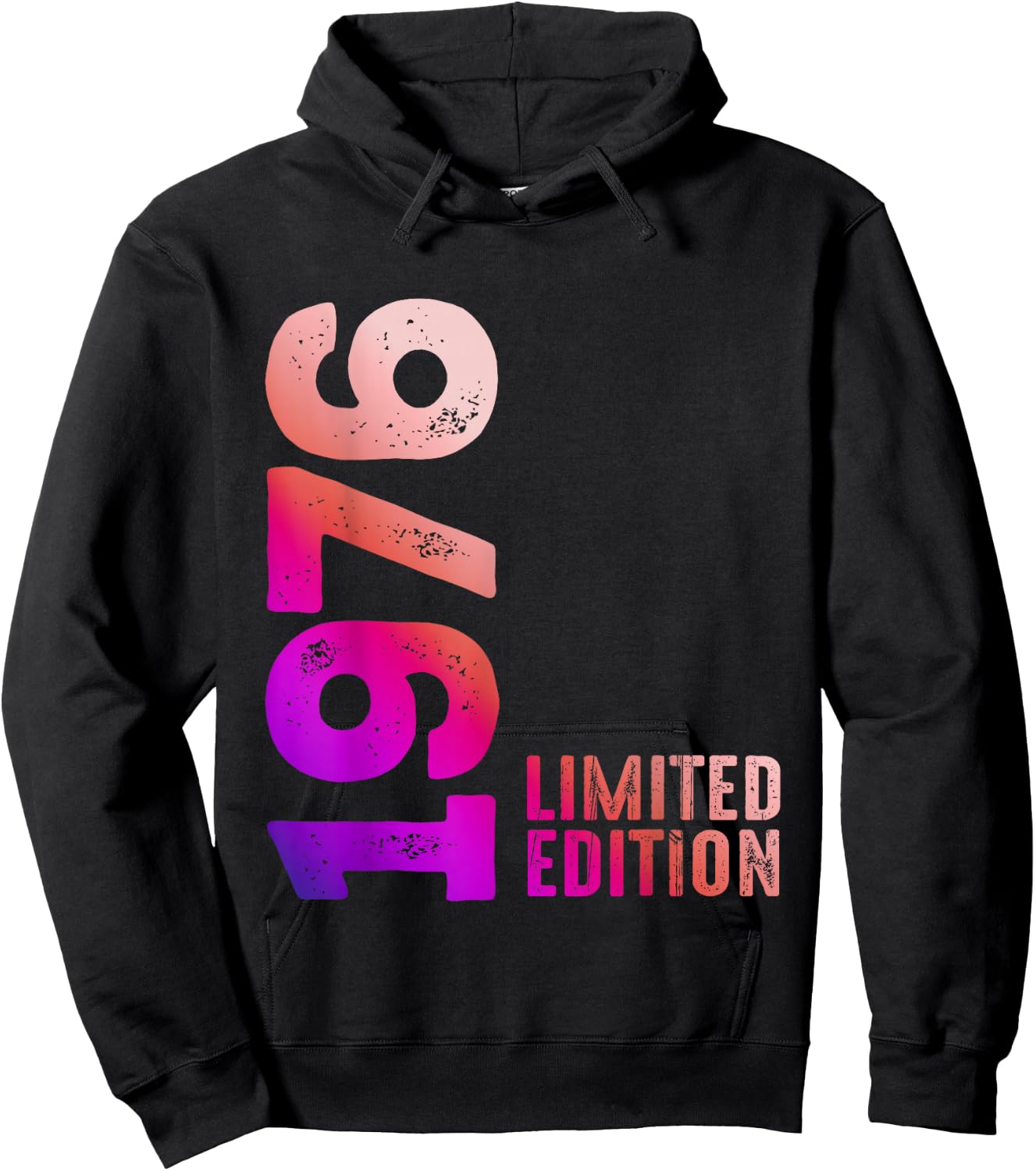 1976 Limited Edition 1976 Birthday Gift , Black, S Hoodie - Hoodie | Black