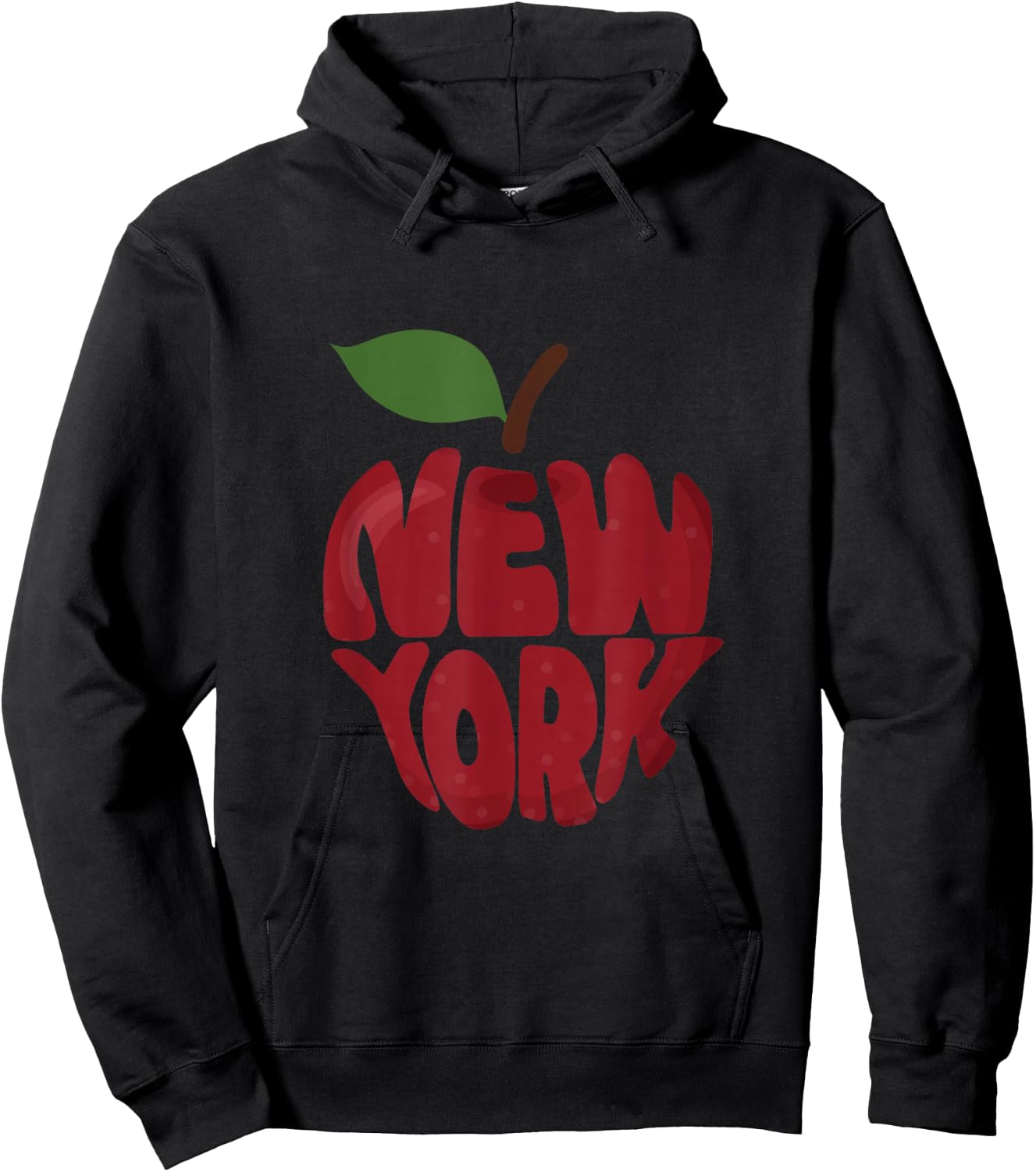 New York , Skyline Shirt, NYC Hoodie - Hoodie | Black