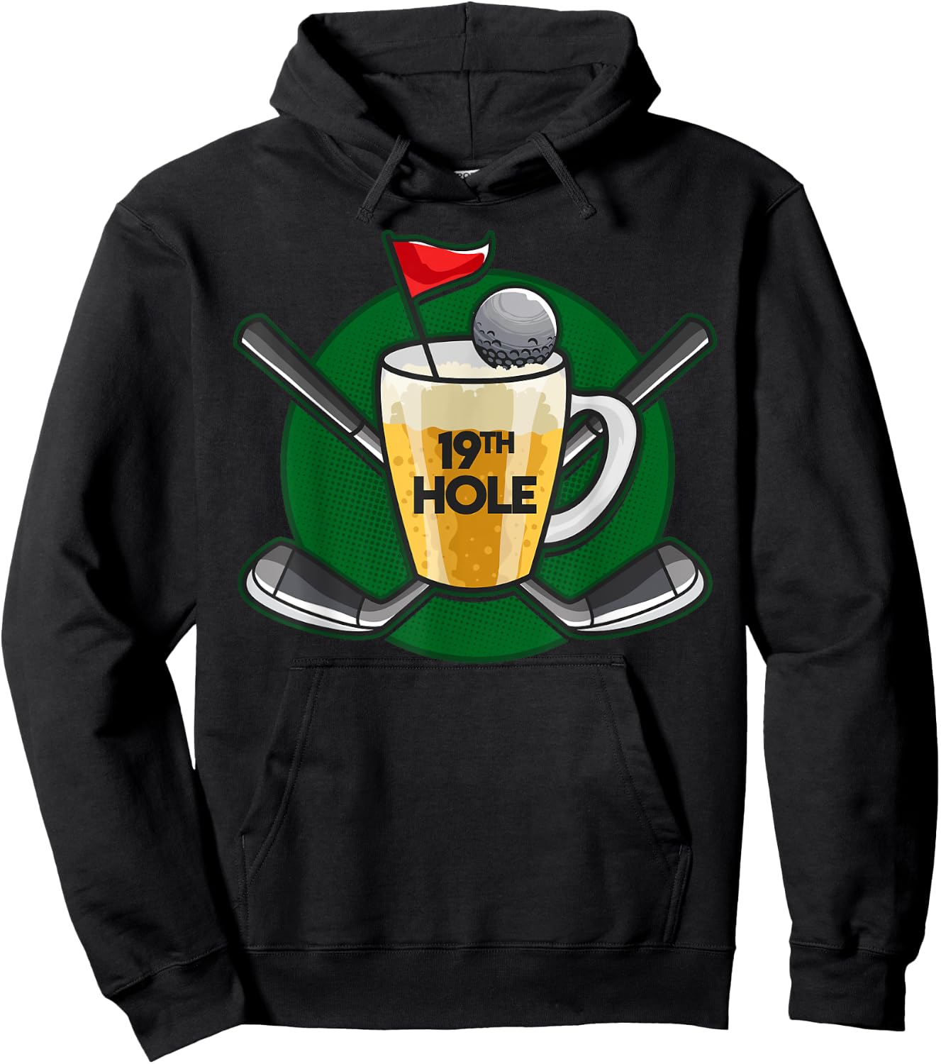 19th Hole Hoodie - Hoodie | Black