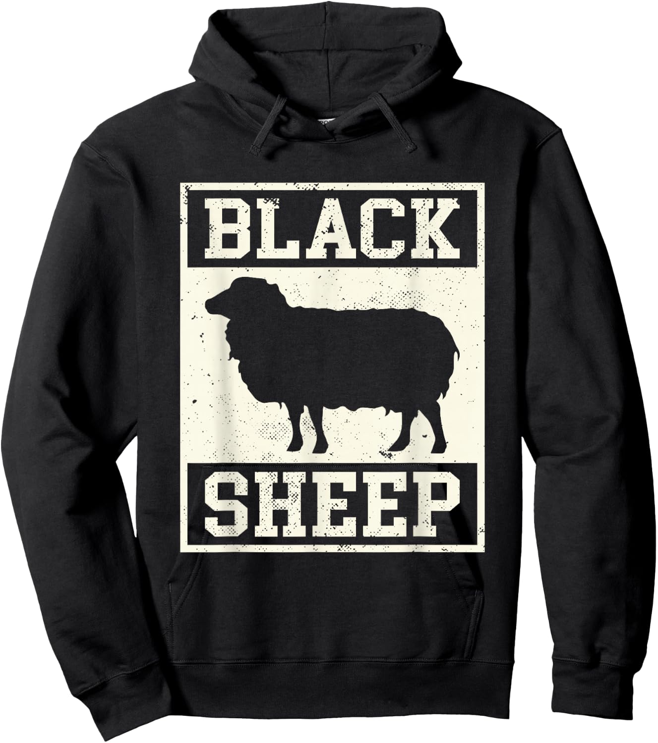 Black Sheep | Outsider Different | Be Yourself Hoodie - Hoodie | Black