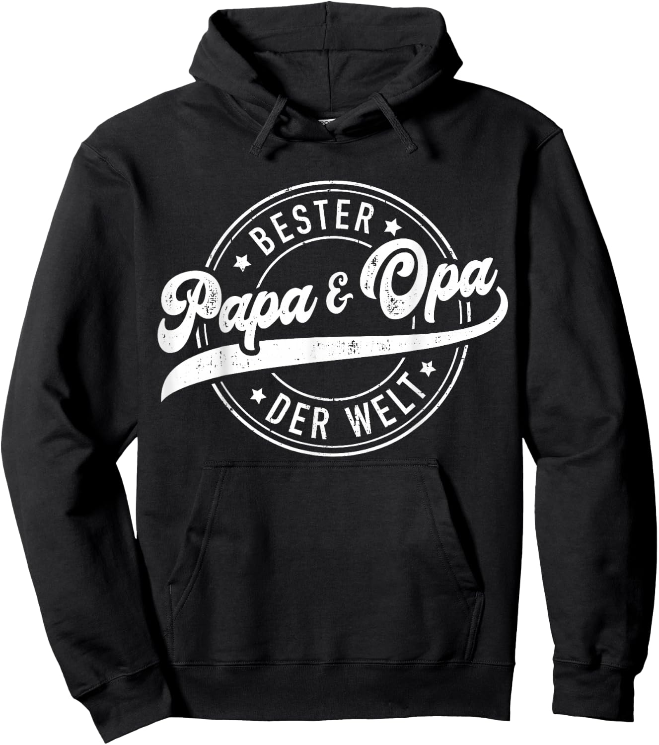 Bester Papa und Opa zum Vatertag, Geburtstag und Weihnachten Hoodie - Hoodie | Black